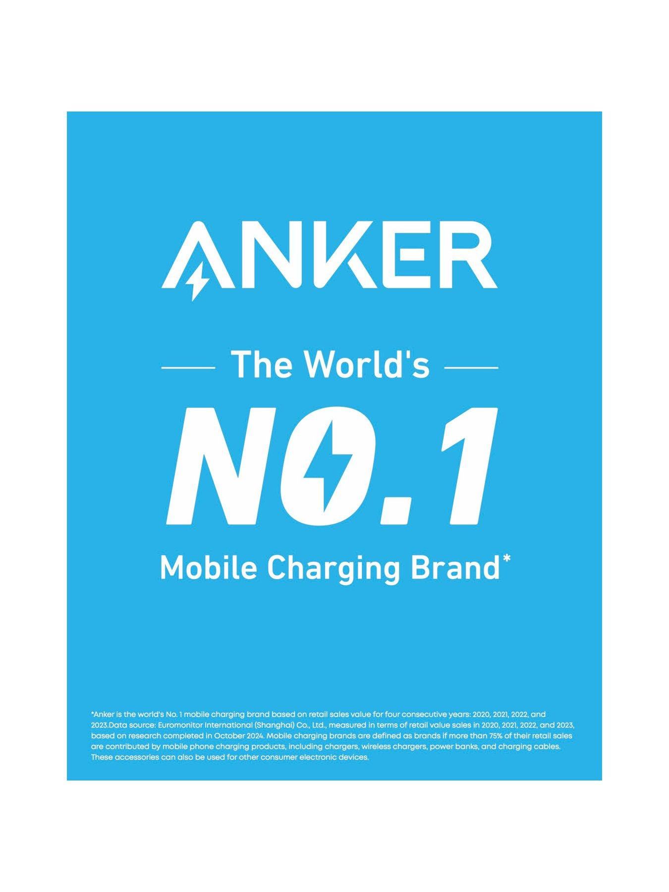Image 2 of 6 of Anker USB-C to USB-C Braided Charging Cable, 1.8M, Black