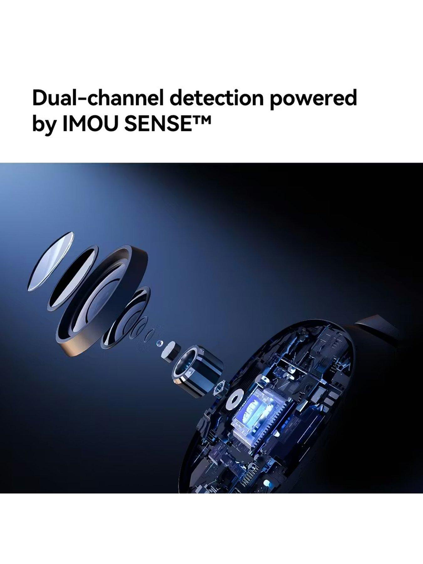 Image 7 of 7 of IMOU Ranger Dual, 6MP, Indoor Dual Lens Pan &amp; Tilt Smart Wi-Fi Plug-In Security Camera