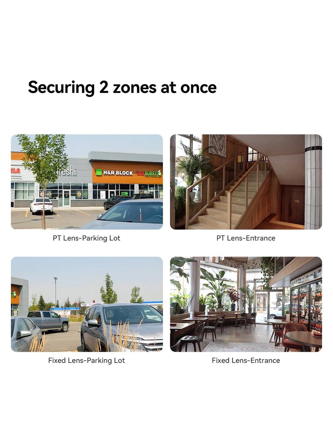 Image 5 of 6 of IMOU Cruiser Dual, 6MP, Outdoor Dual Lens Pan &amp; Tilt Smart Wi-Fi Plug-In Security Camera