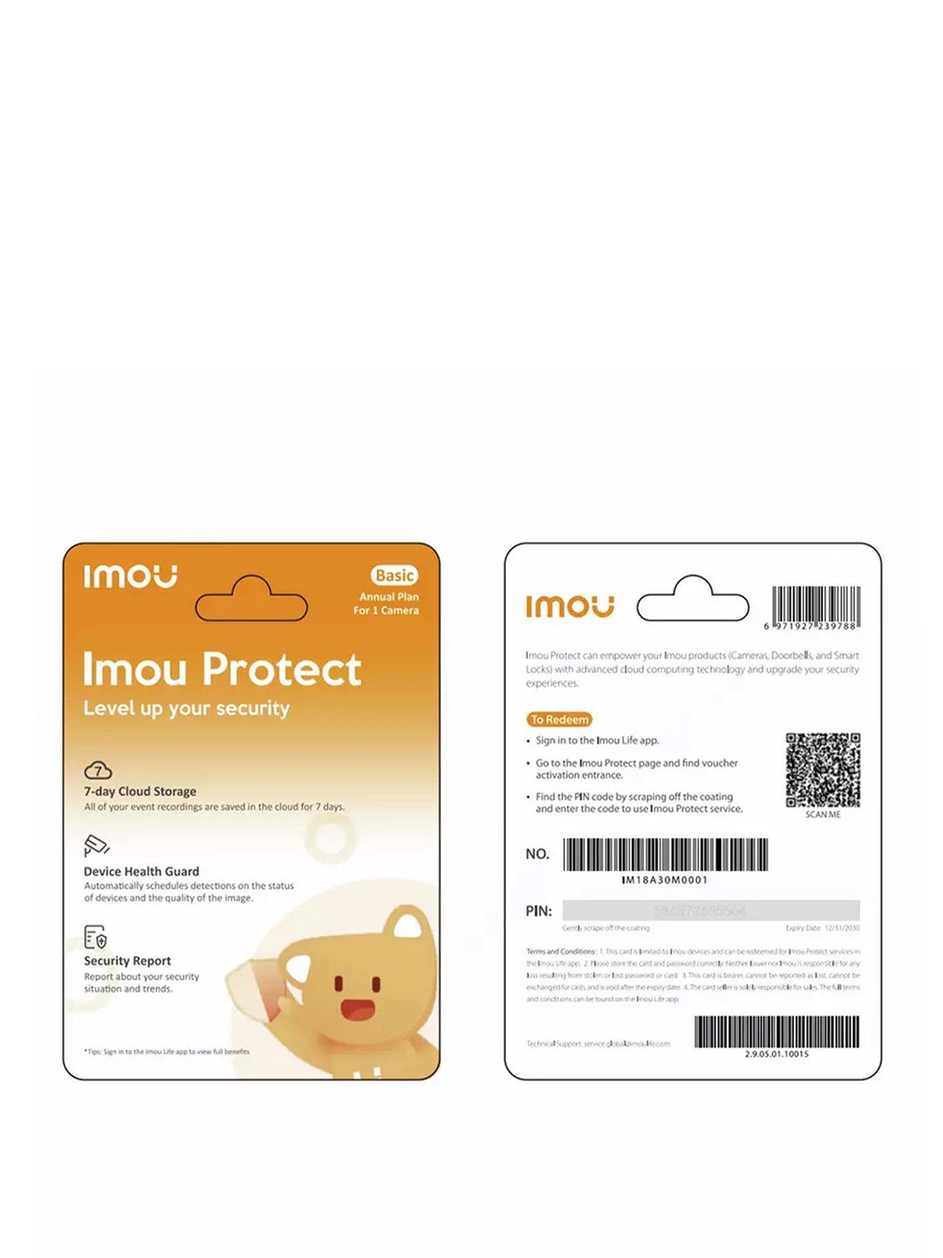 IMOU IMOU Protect 'Basic' Annual Plan for one camera