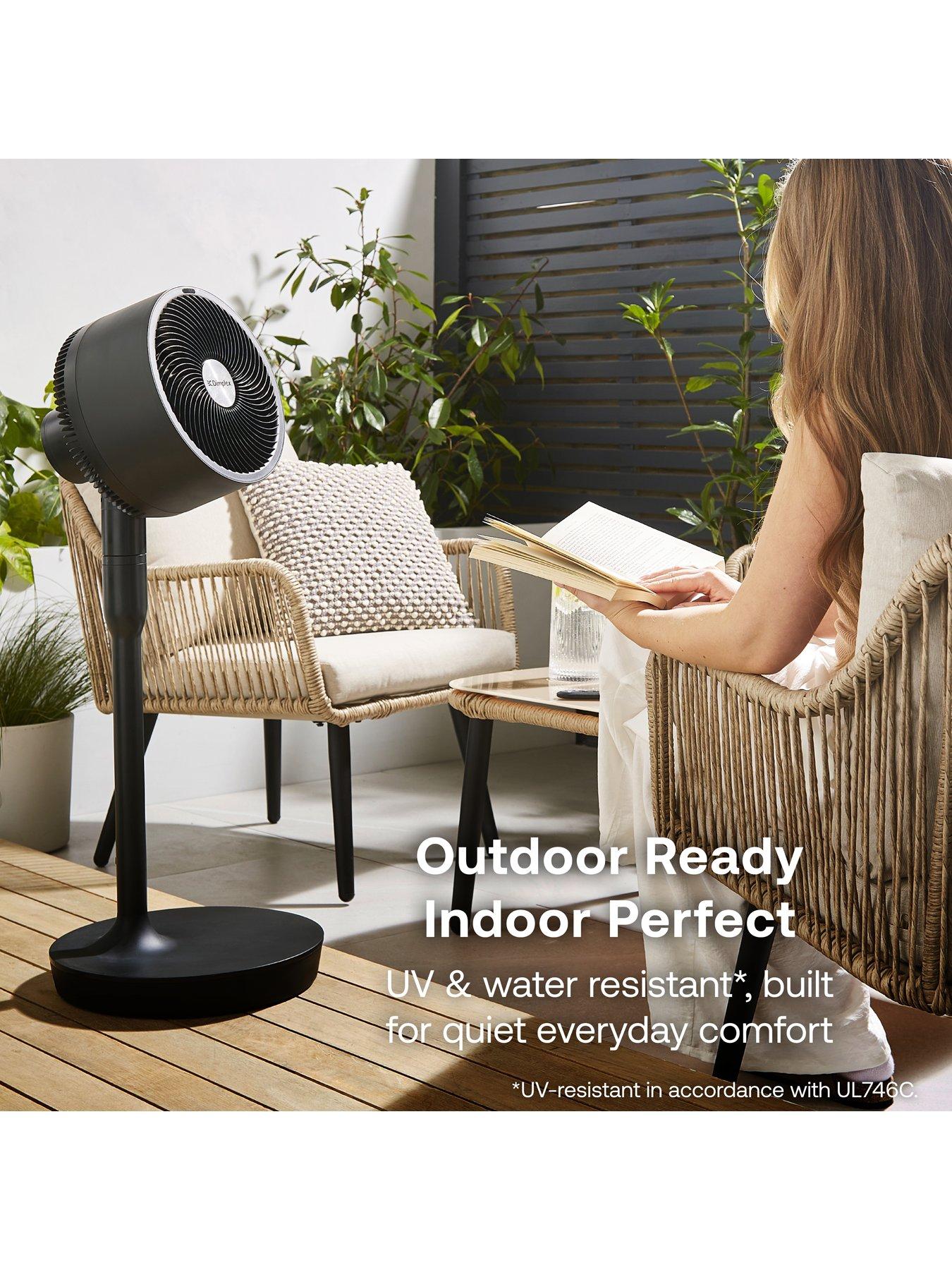 Dimplex DuoCool Cordless 2 in 1 Hybrid Pedestal/Desk Top Cooling Fan | Very