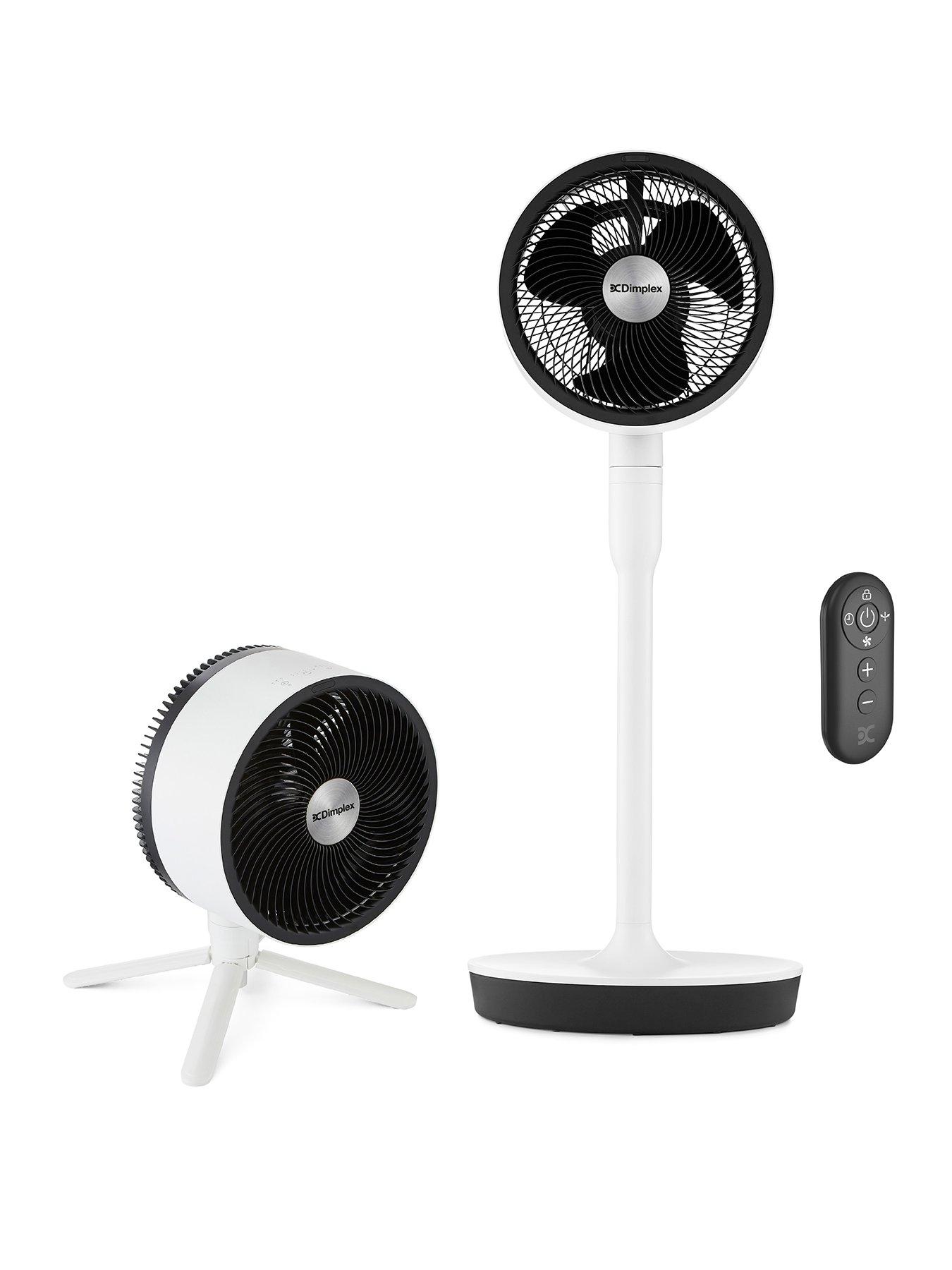 Dimplex DuoCool Corded Hybrid Pedestal/Desk Top Smart Fan