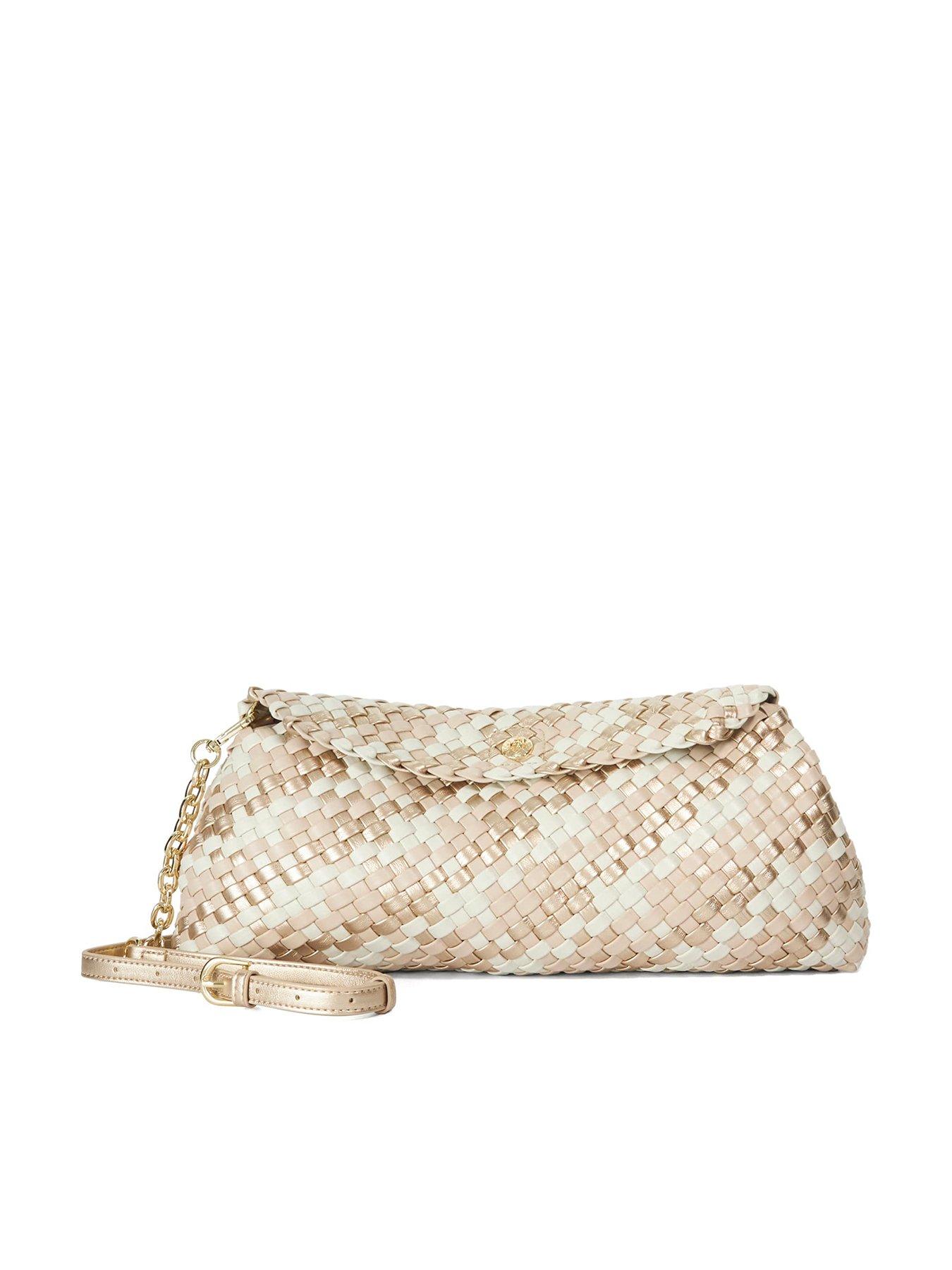 Dune London Encourage Evening Clutch Bag - Beige