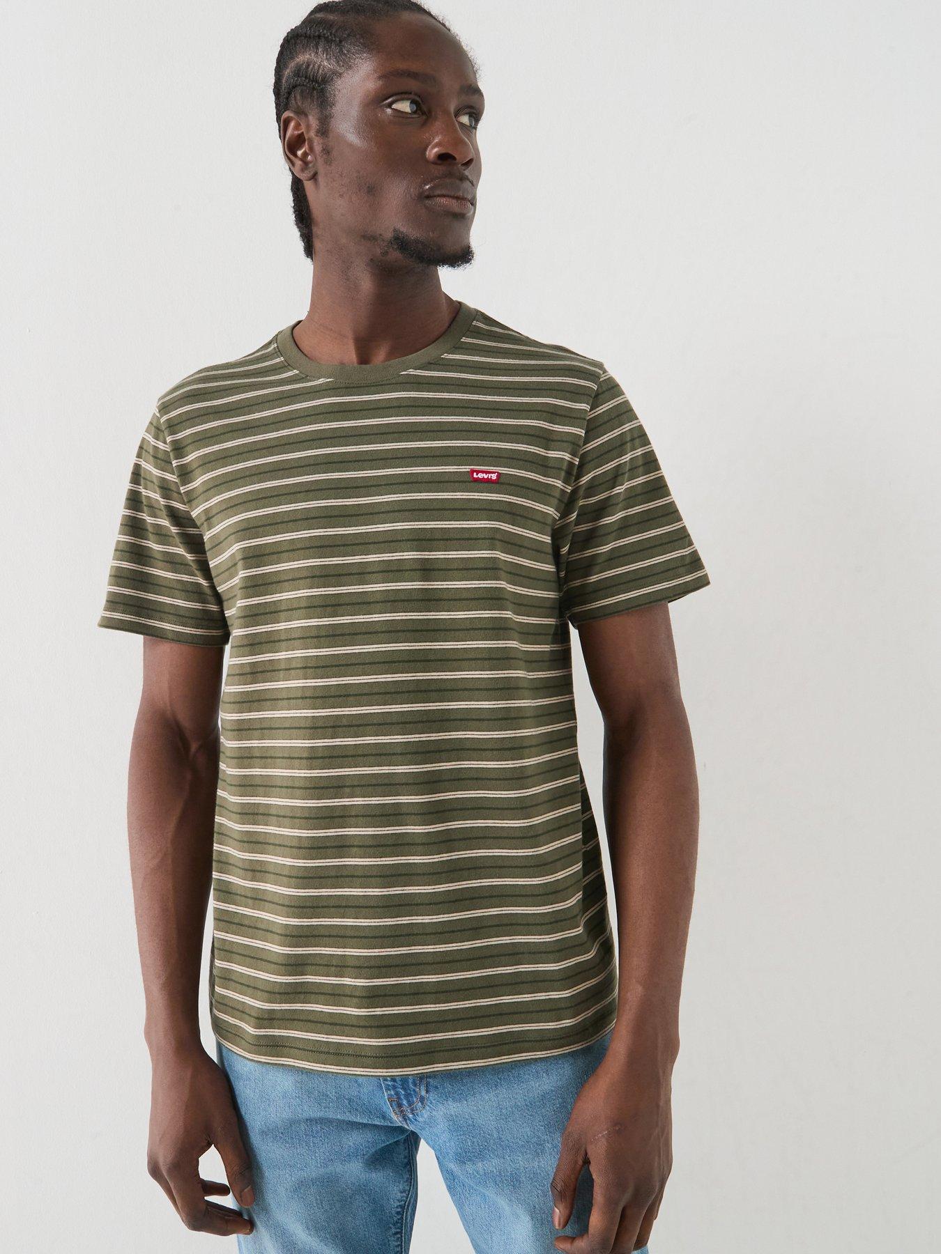 Levi's Original Housemark Tee, Green, Size Xl, Men