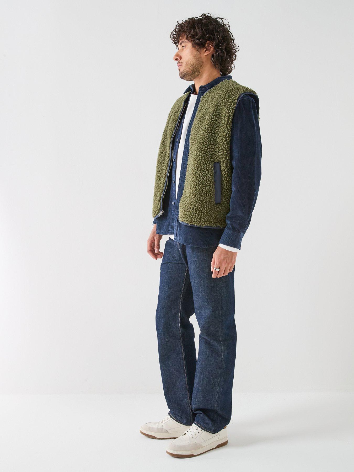 Image 3 of 6 of Levi's Levi's Seacliff Sherpa Gilet - Brown