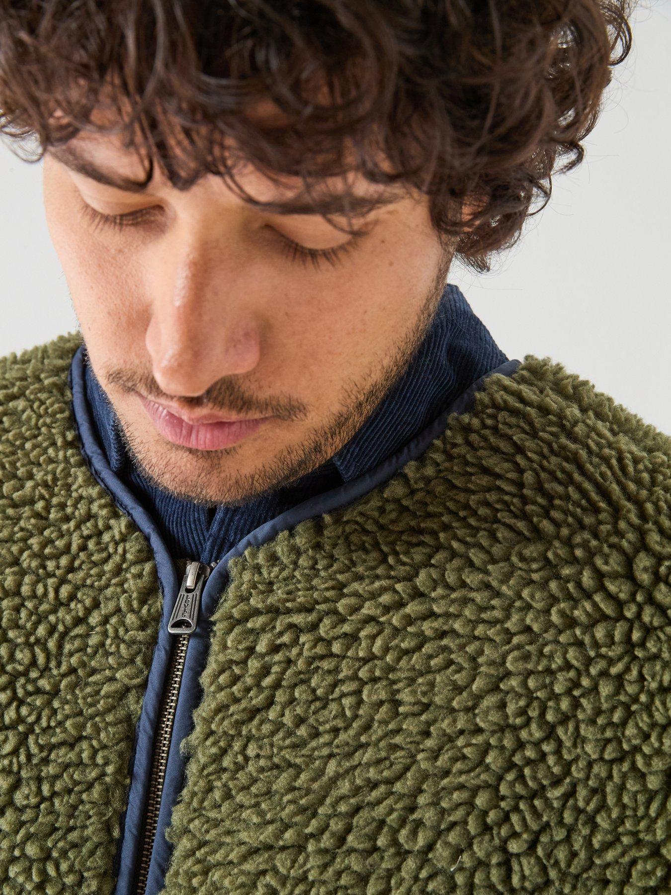 Image 4 of 6 of Levi's Levi's Seacliff Sherpa Gilet - Brown