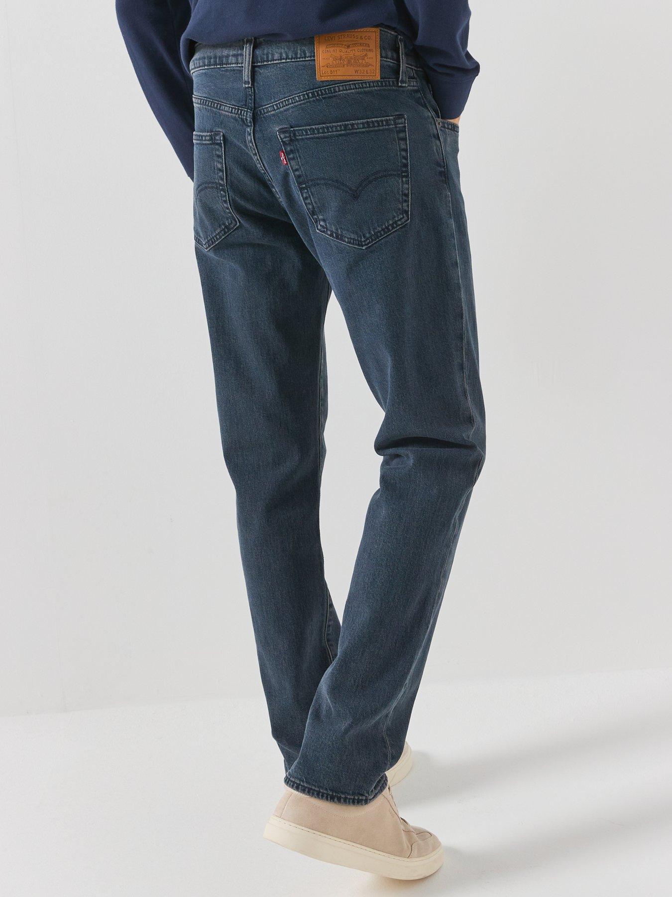 Image 2 of 4 of Levi's Levi's 511 Slim Jeans - Blue Aria - Dark Blue