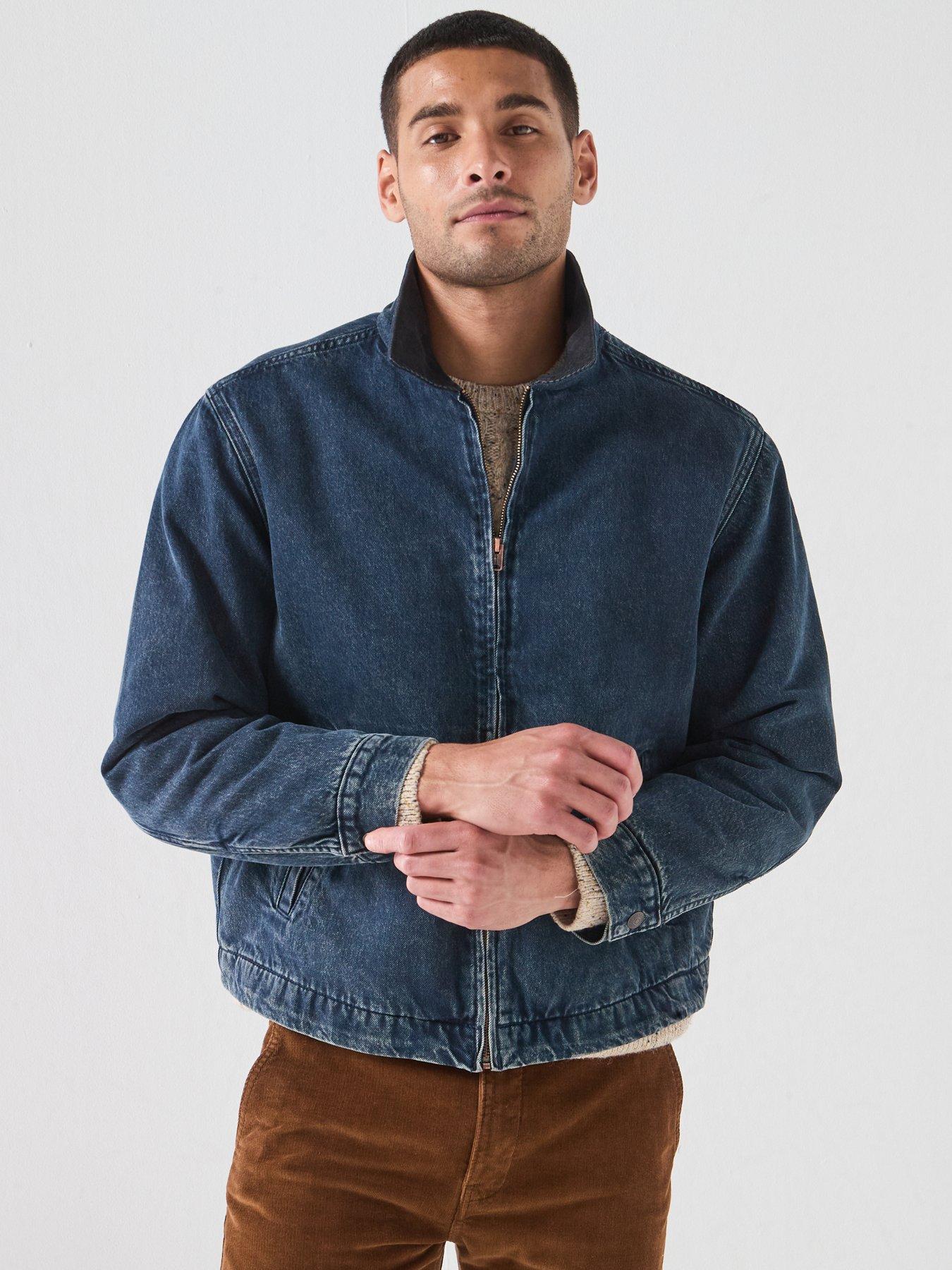 Levi's Men's Castro Full Zip Lined Jacket - Dark Blue