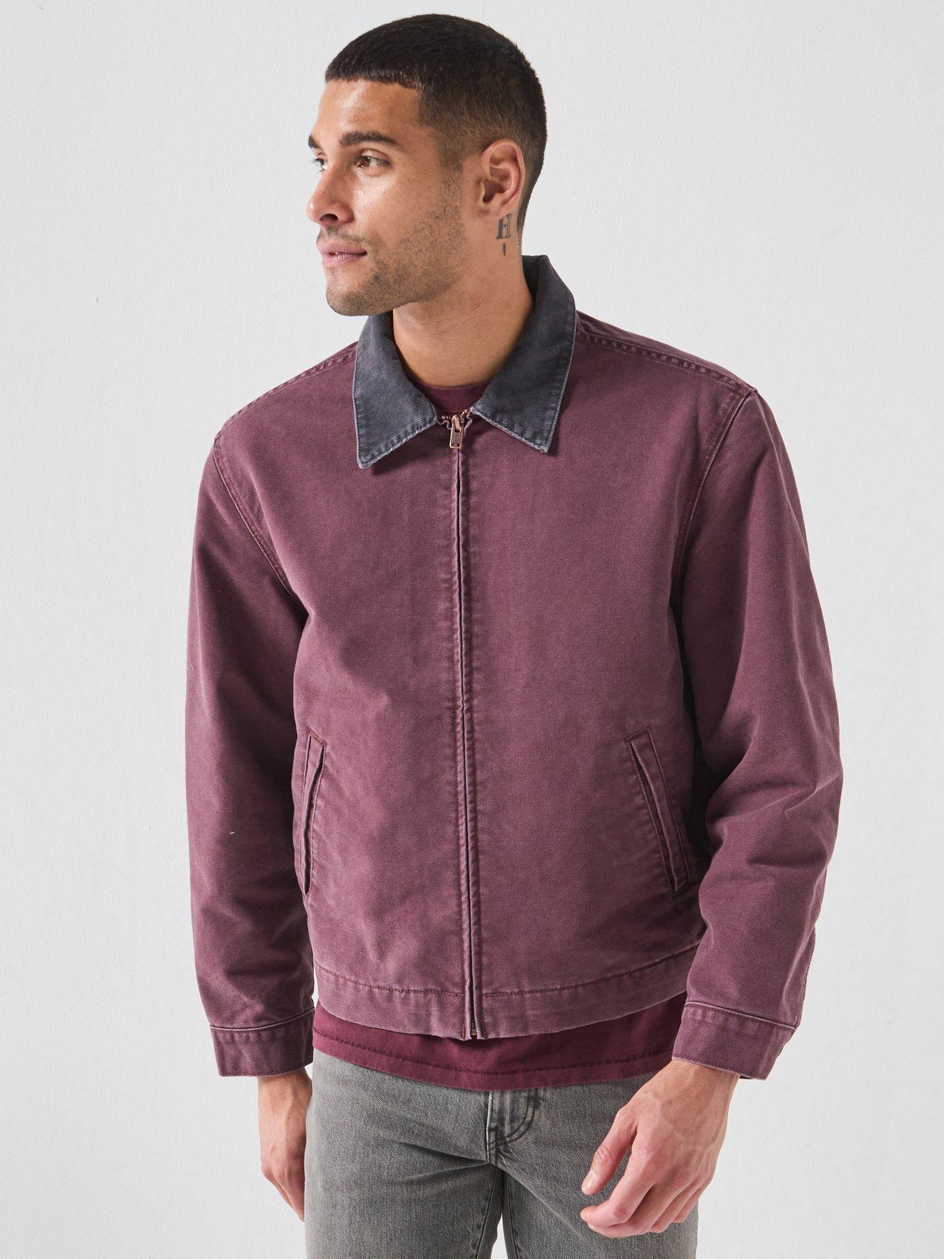 Image 5 of 6 of Levi's Men's Castro Full Zip Lined Jacket - Red