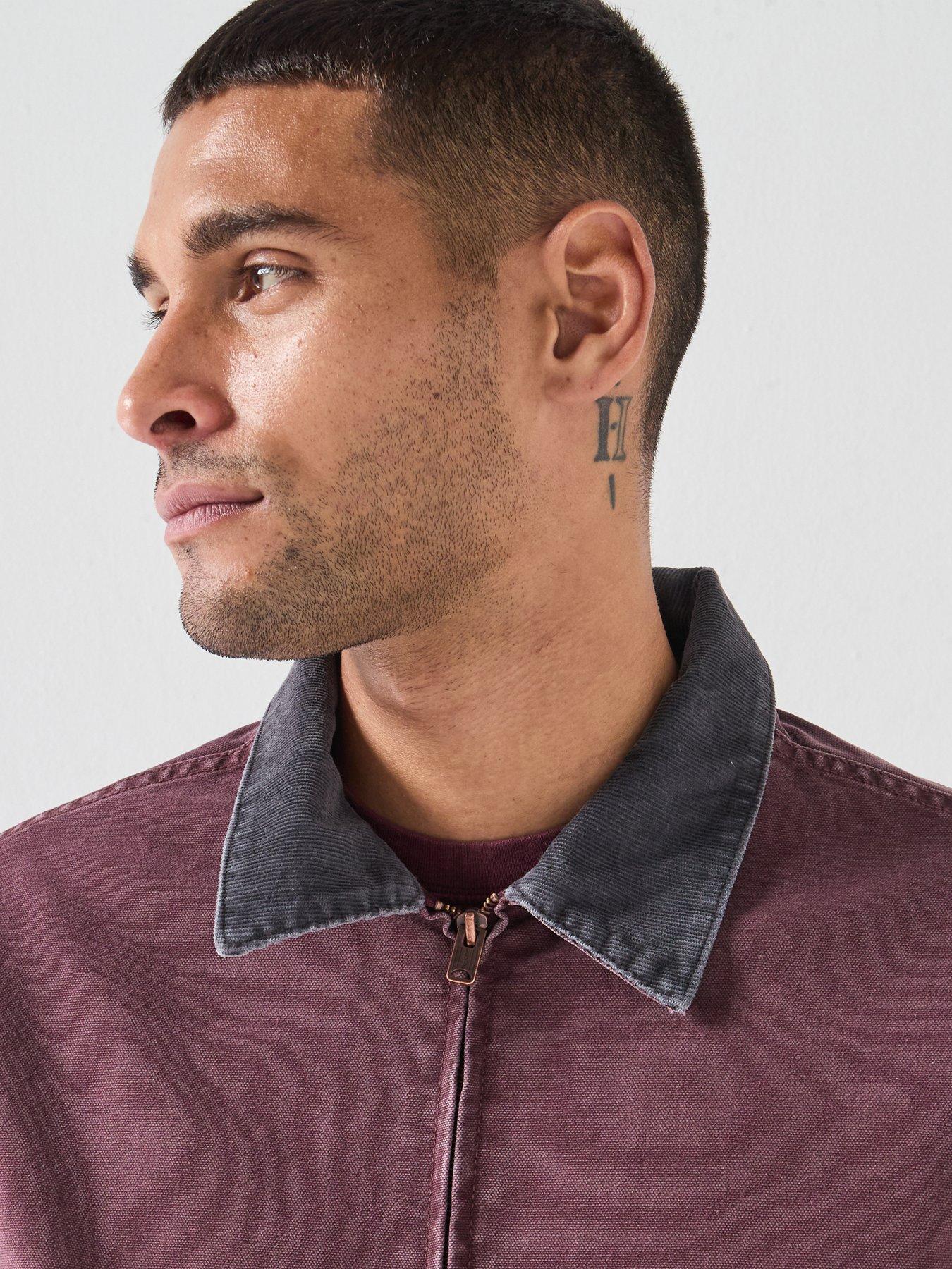 Image 6 of 6 of Levi's Men's Castro Full Zip Lined Jacket - Red