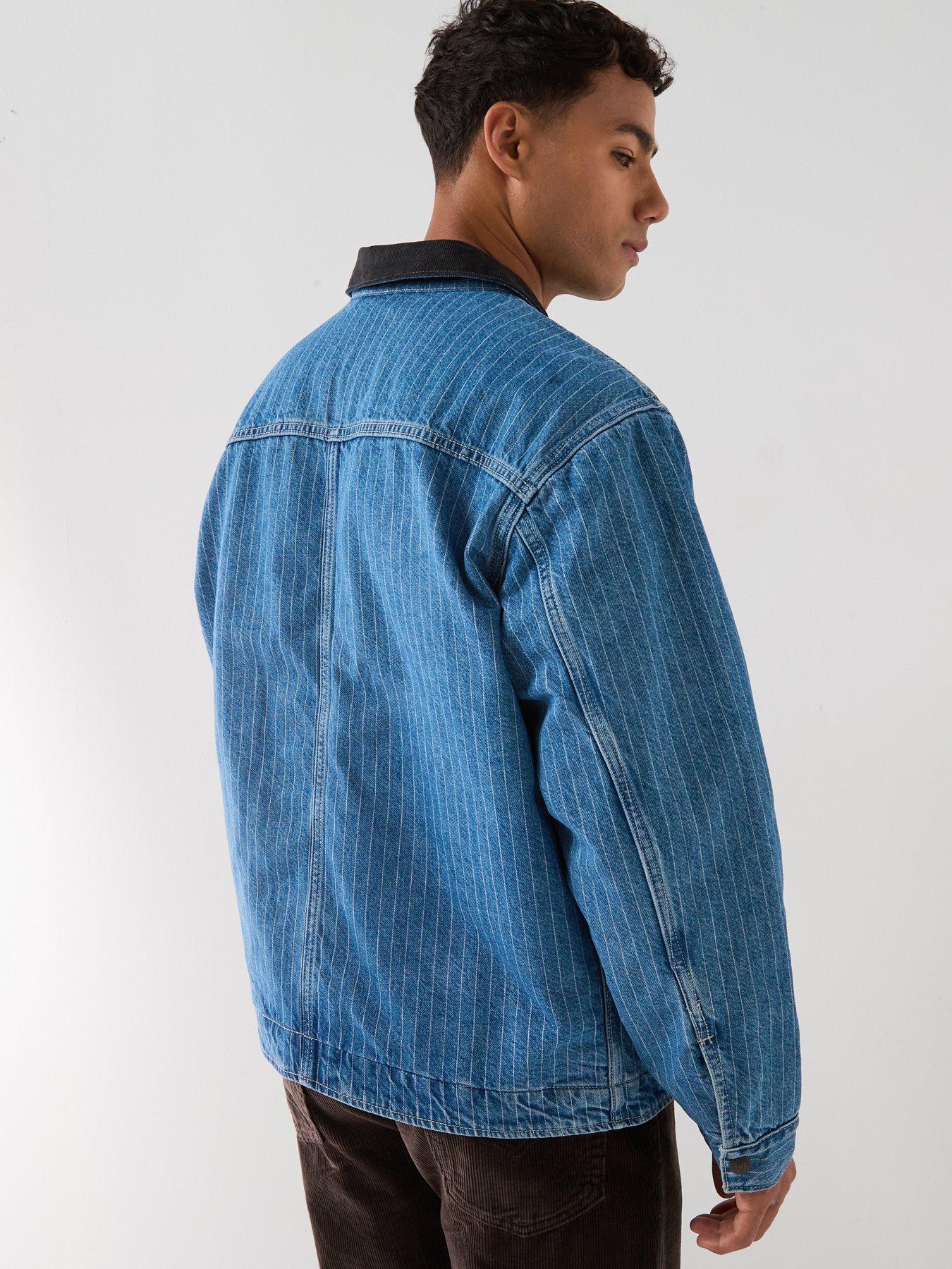 Image 2 of 6 of Levi's Men's Munroe Trucker Denim Jacket - Light Blue