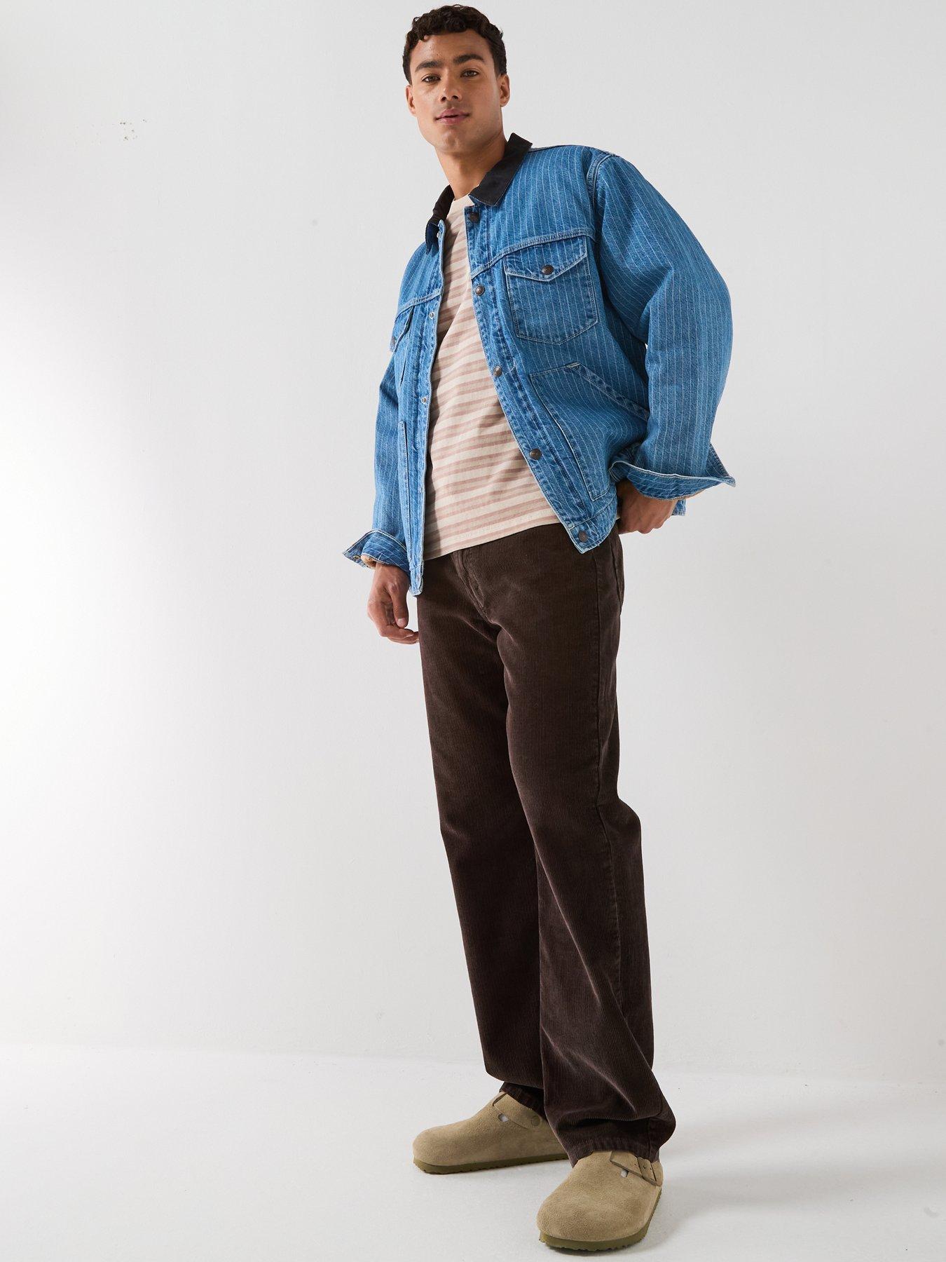 Image 3 of 6 of Levi's Men's Munroe Trucker Denim Jacket - Light Blue