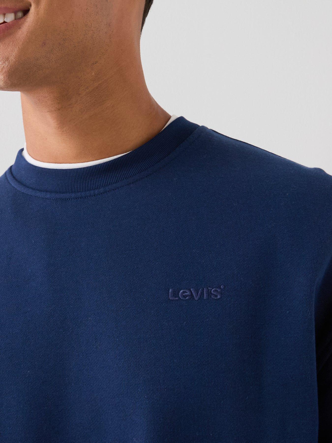 Image 5 of 5 of Levi's Authentic Crewneck Sweatshirt - Dark Blue