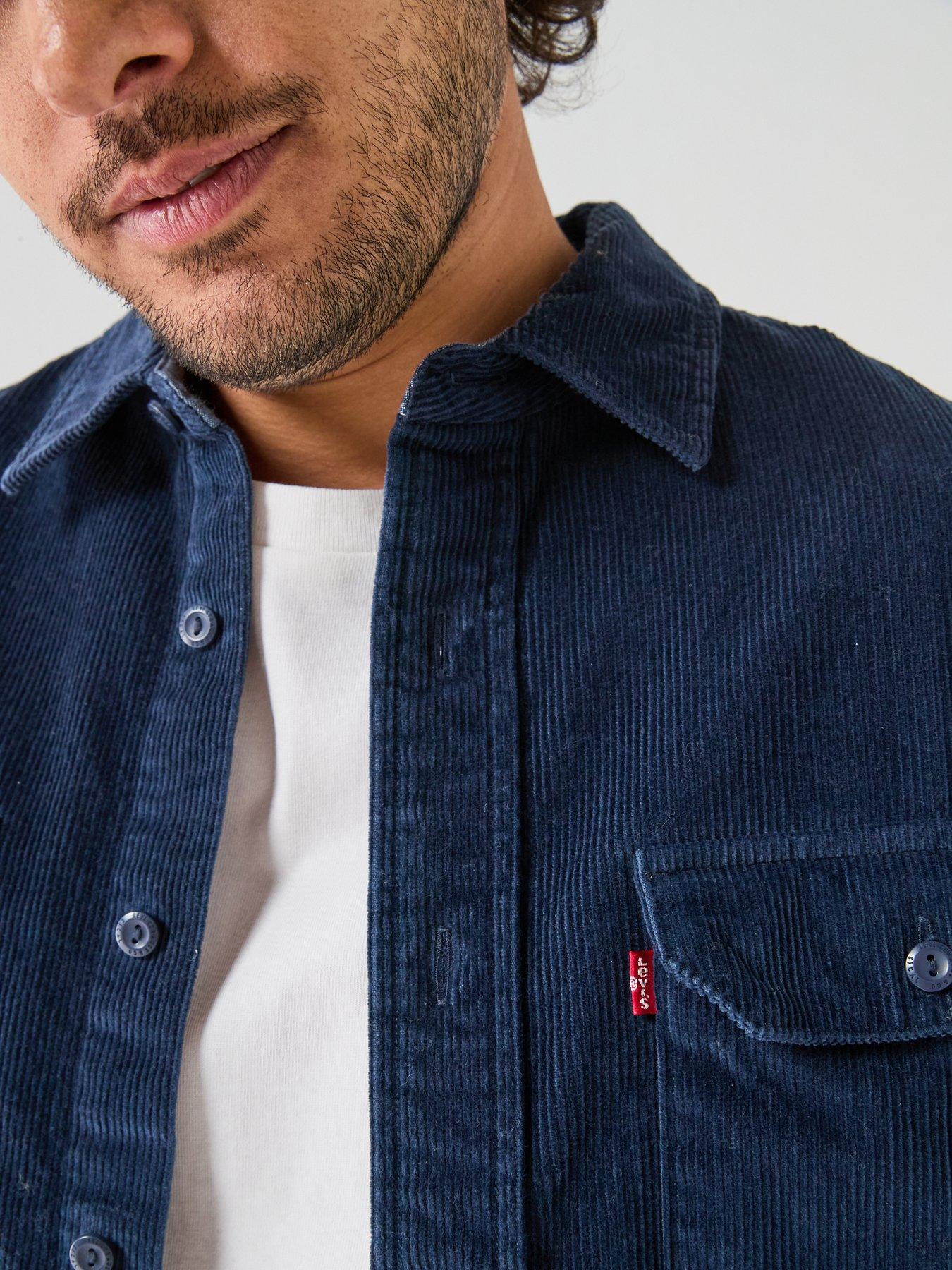 Image 4 of 6 of Levi's Levi's Classic Worker Corduroy Jacket - Navy