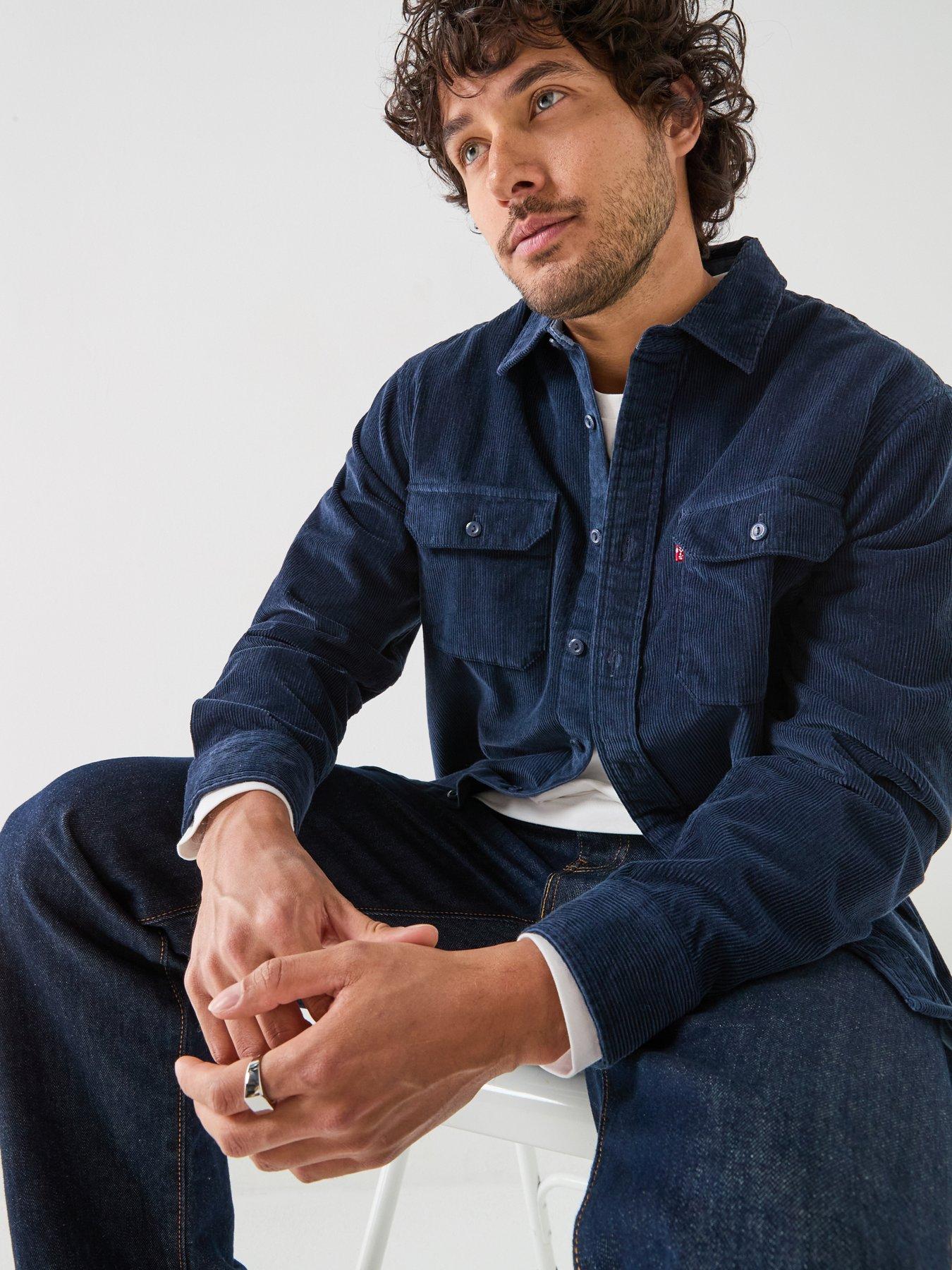 Image 6 of 6 of Levi's Levi's Classic Worker Corduroy Jacket - Navy