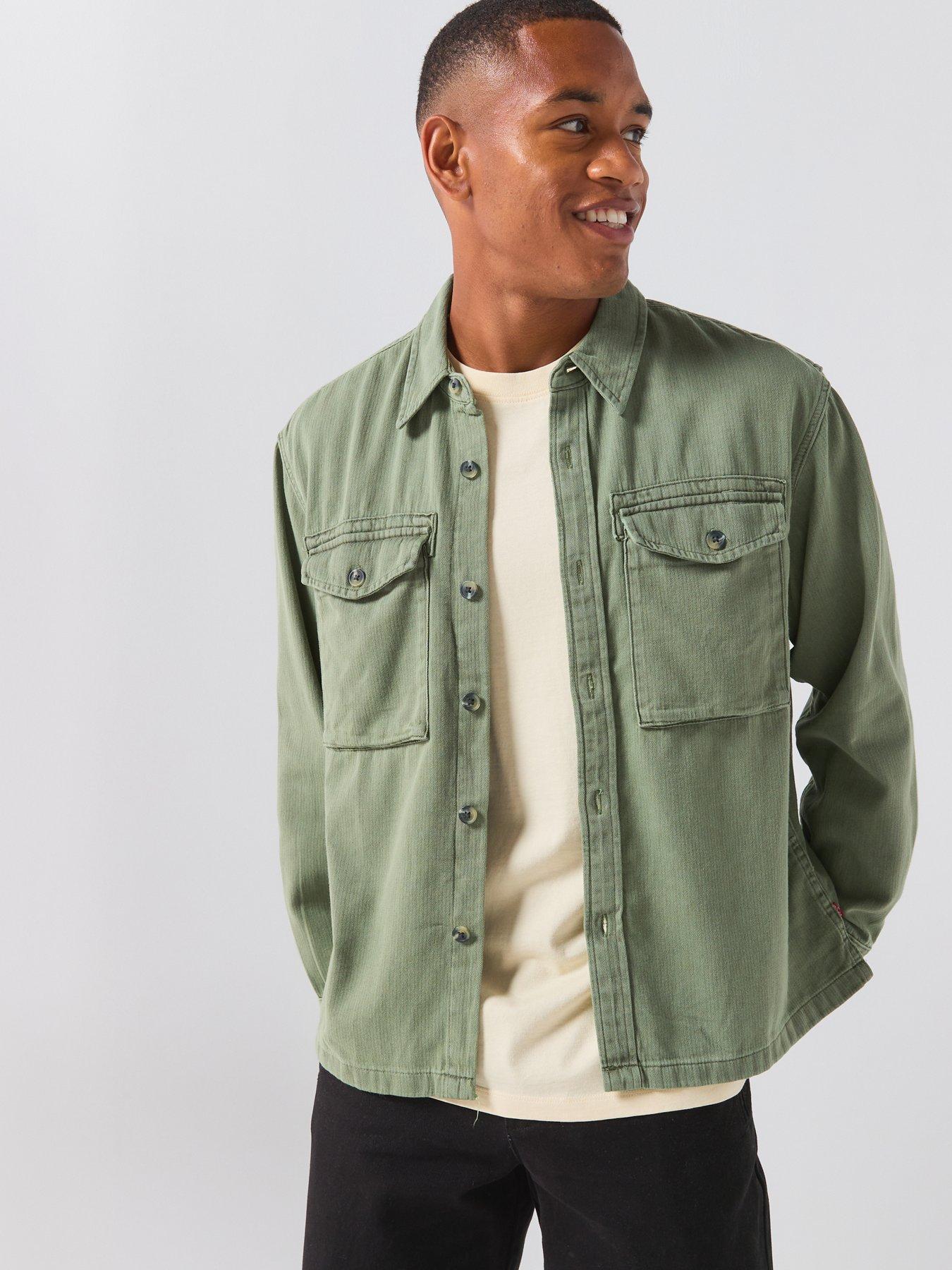 Levi's Waller Relaxed Fit Denim Shirt - Green