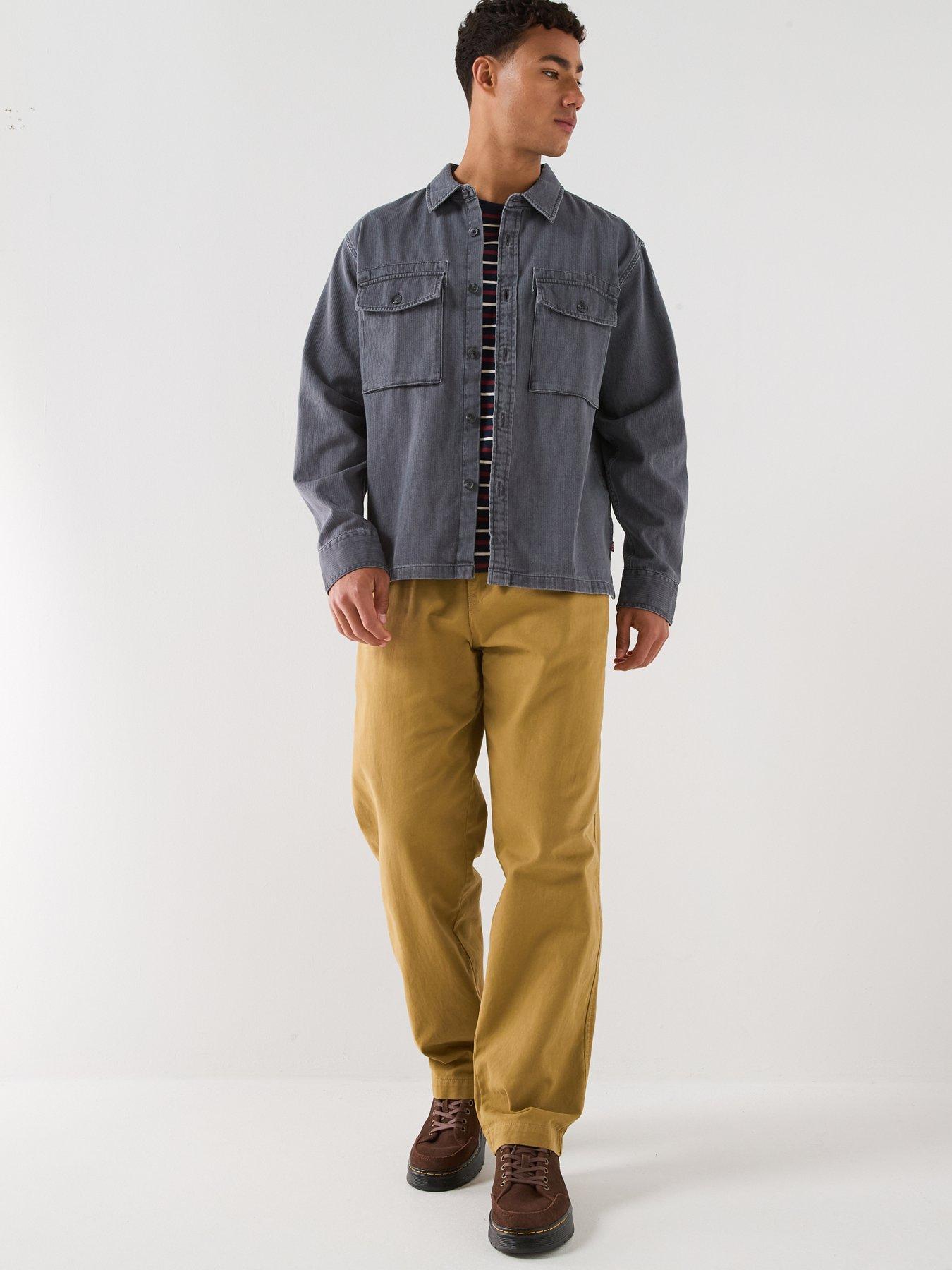 Image 3 of 5 of Levi's Levi's Waller Relaxed Fit Denim Shirt - Black
