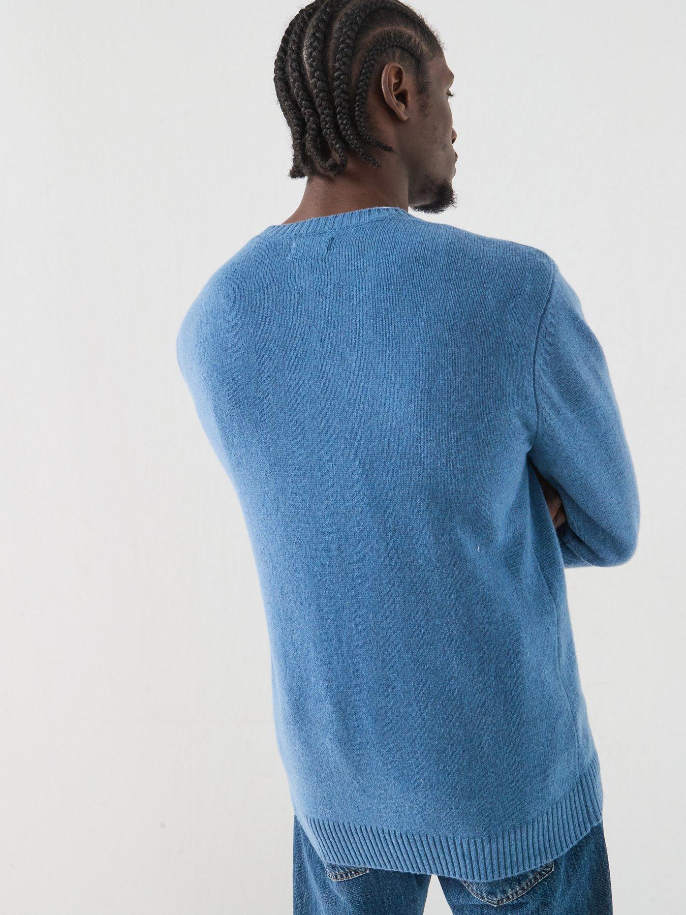 Image 2 of 5 of Levi's Original Housemark Knitted Jumper - Light Blue