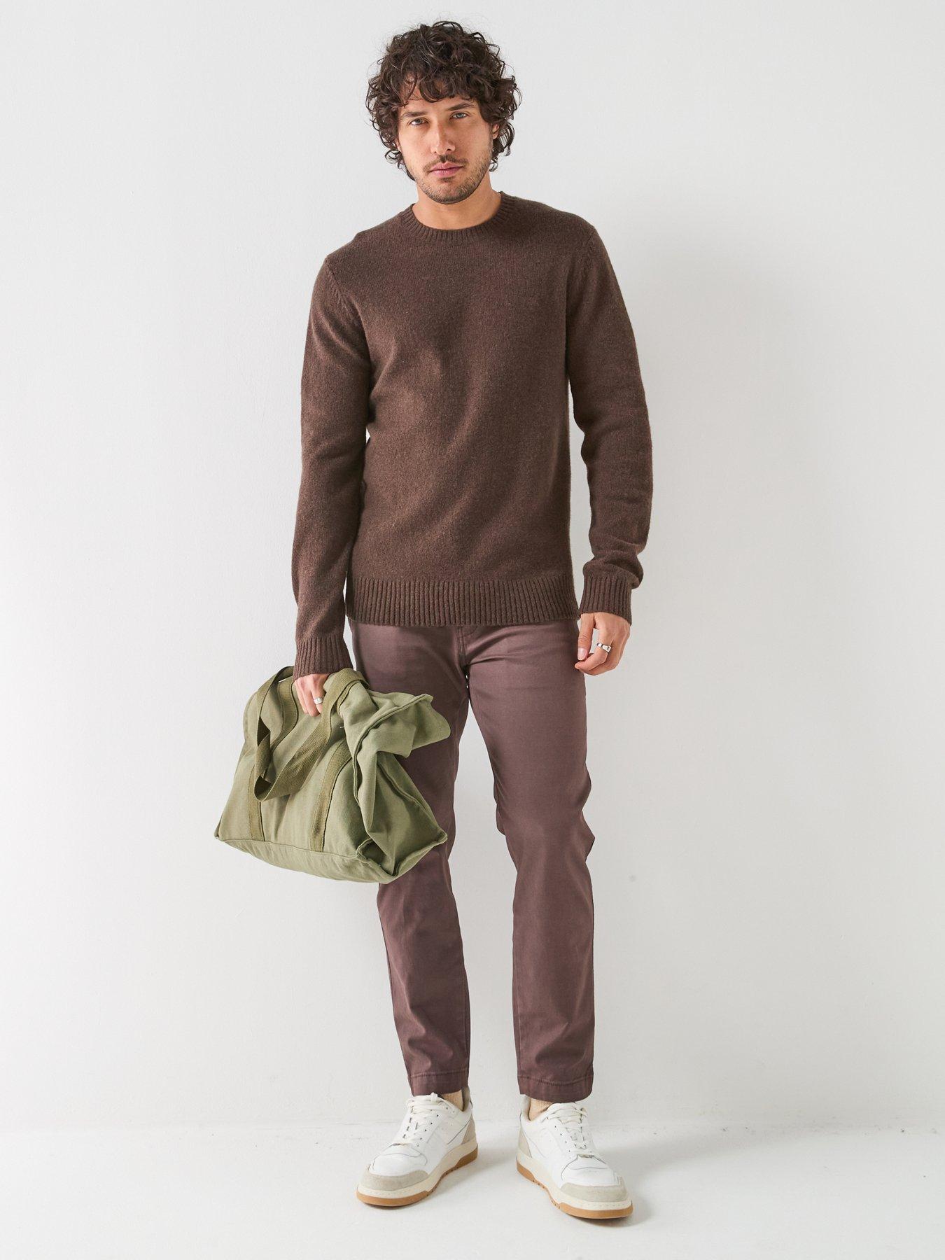 Image 3 of 5 of Levi's Levi's Original Housemark Knitted Jumper - Brown