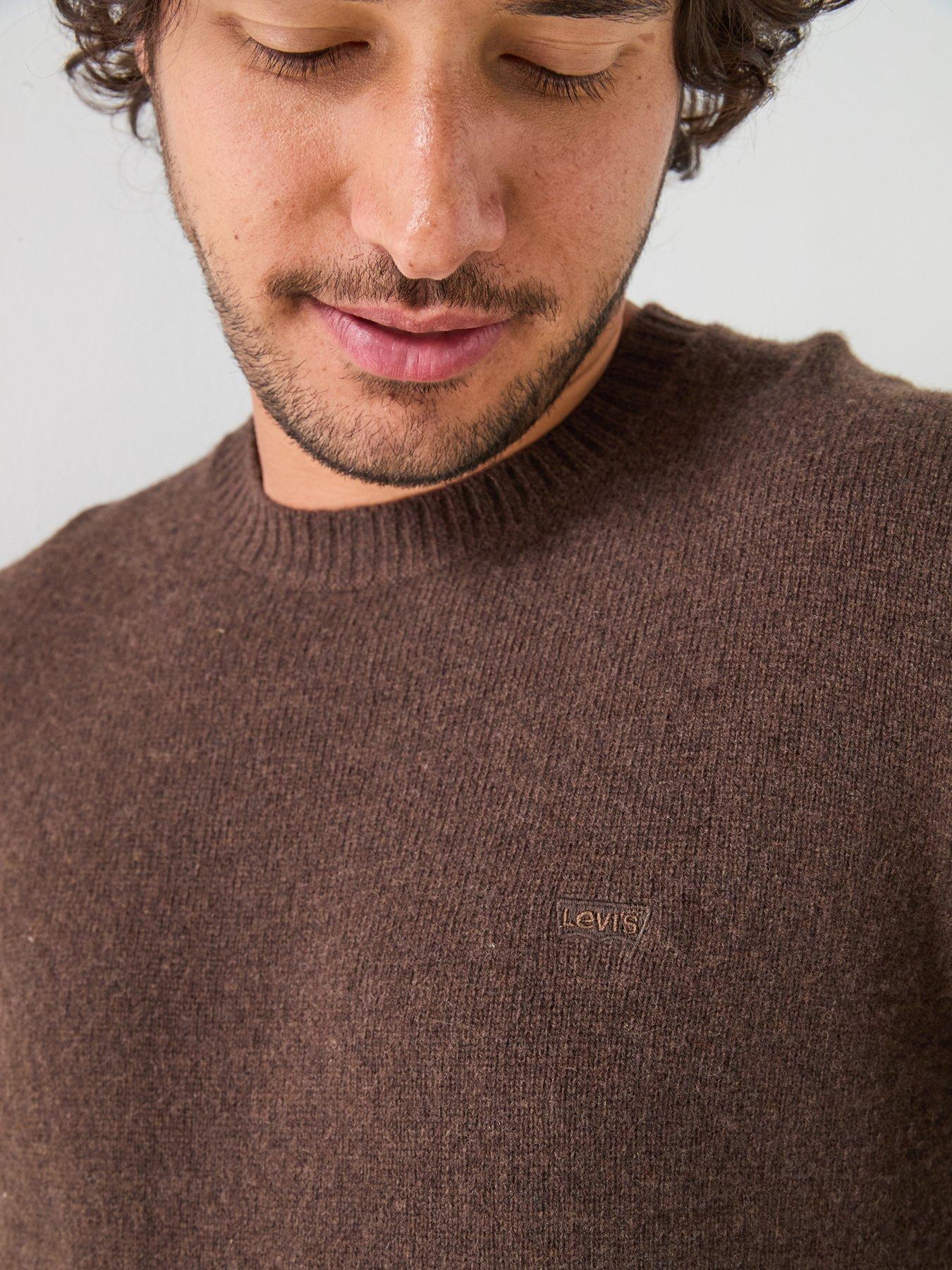 Image 4 of 5 of Levi's Levi's Original Housemark Knitted Jumper - Brown