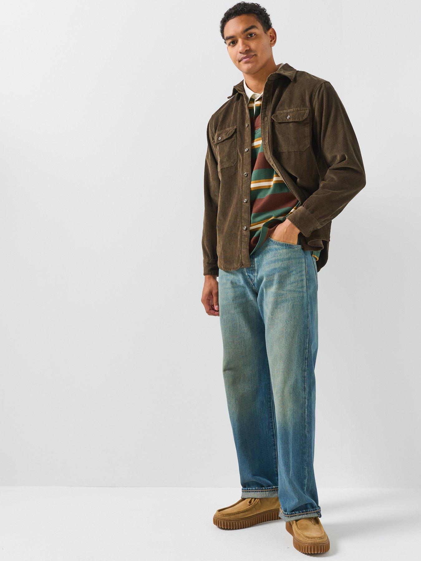 Image 3 of 6 of Levi's Mens Classic Worker Corduroy Jacket - Brown