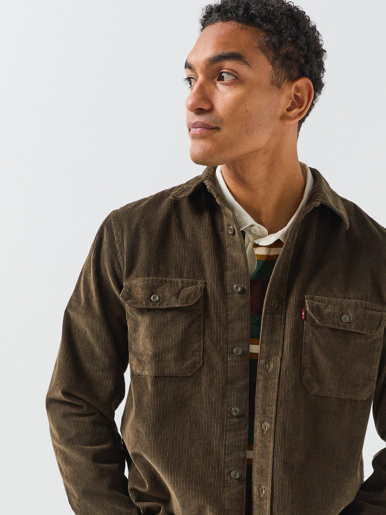 Image 5 of 6 of Levi's Mens Classic Worker Corduroy Jacket - Brown