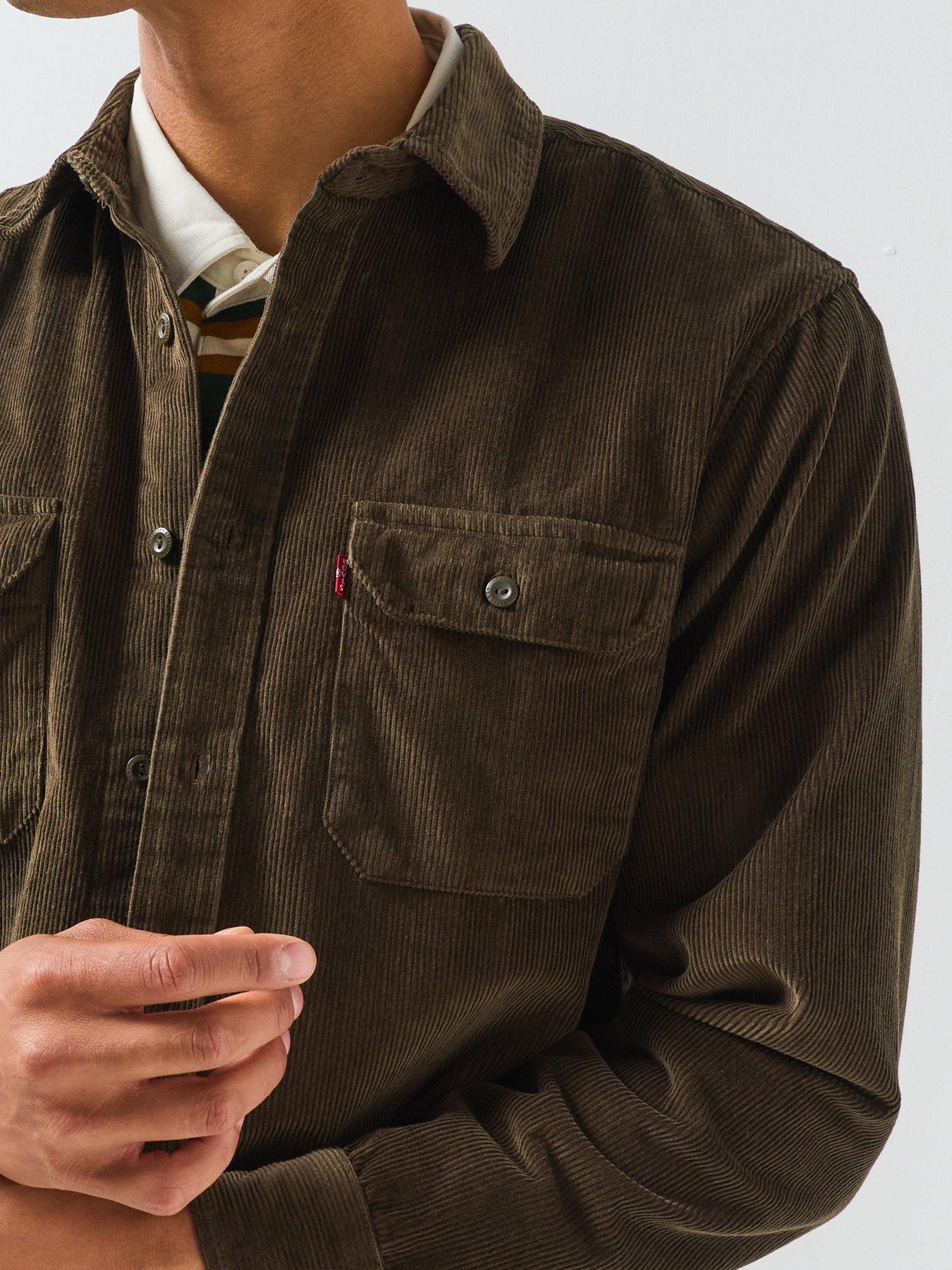 Image 6 of 6 of Levi's Mens Classic Worker Corduroy Jacket - Brown