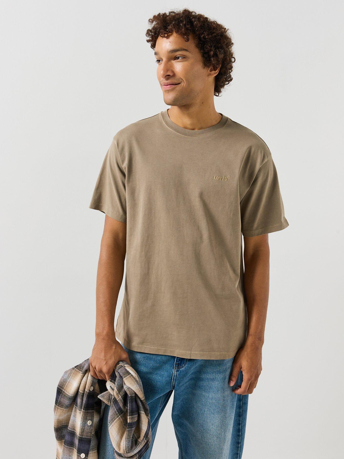 Levi's Mens Red Tab Vintage Fit Short Sleeve T-shirt, Dark Green, Size Xl, Men - Image 2