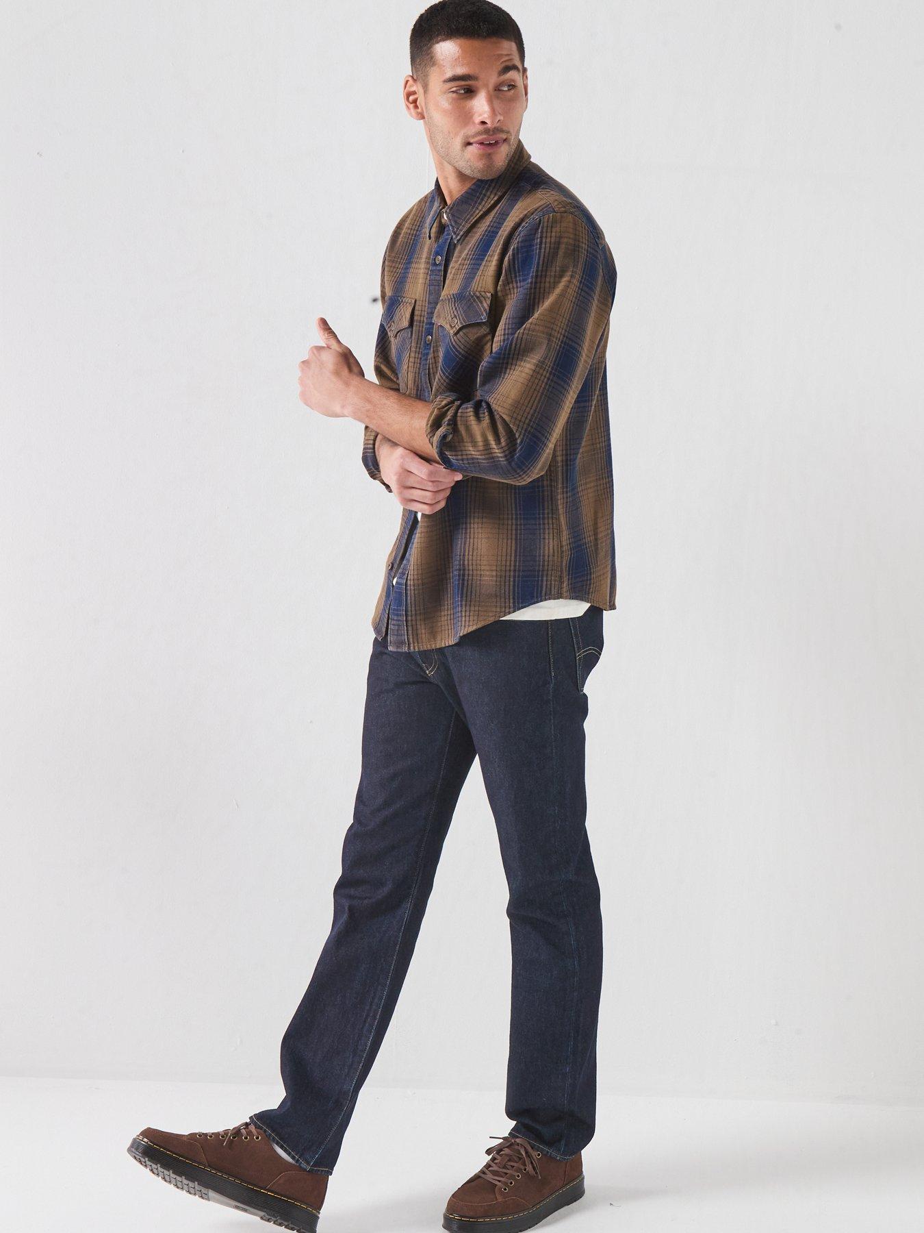 Image 4 of 6 of Levi's Relaxed Fit Western Check Shirt - Multi