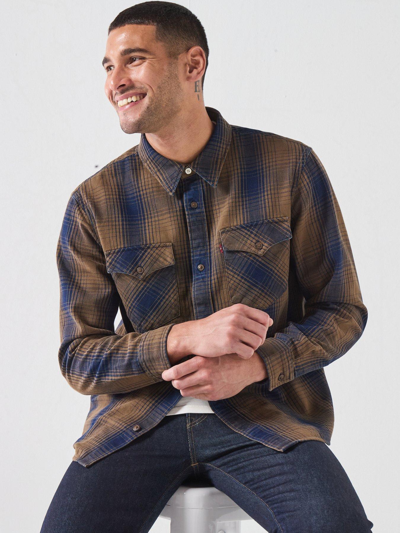 Image 5 of 6 of Levi's Relaxed Fit Western Check Shirt - Multi