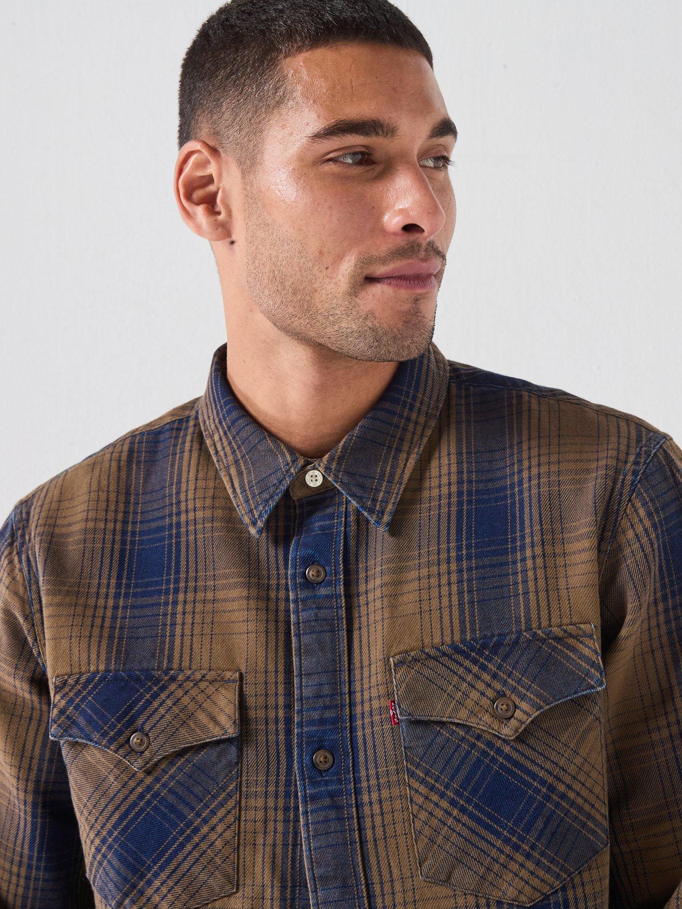 Image 6 of 6 of Levi's Relaxed Fit Western Check Shirt - Multi