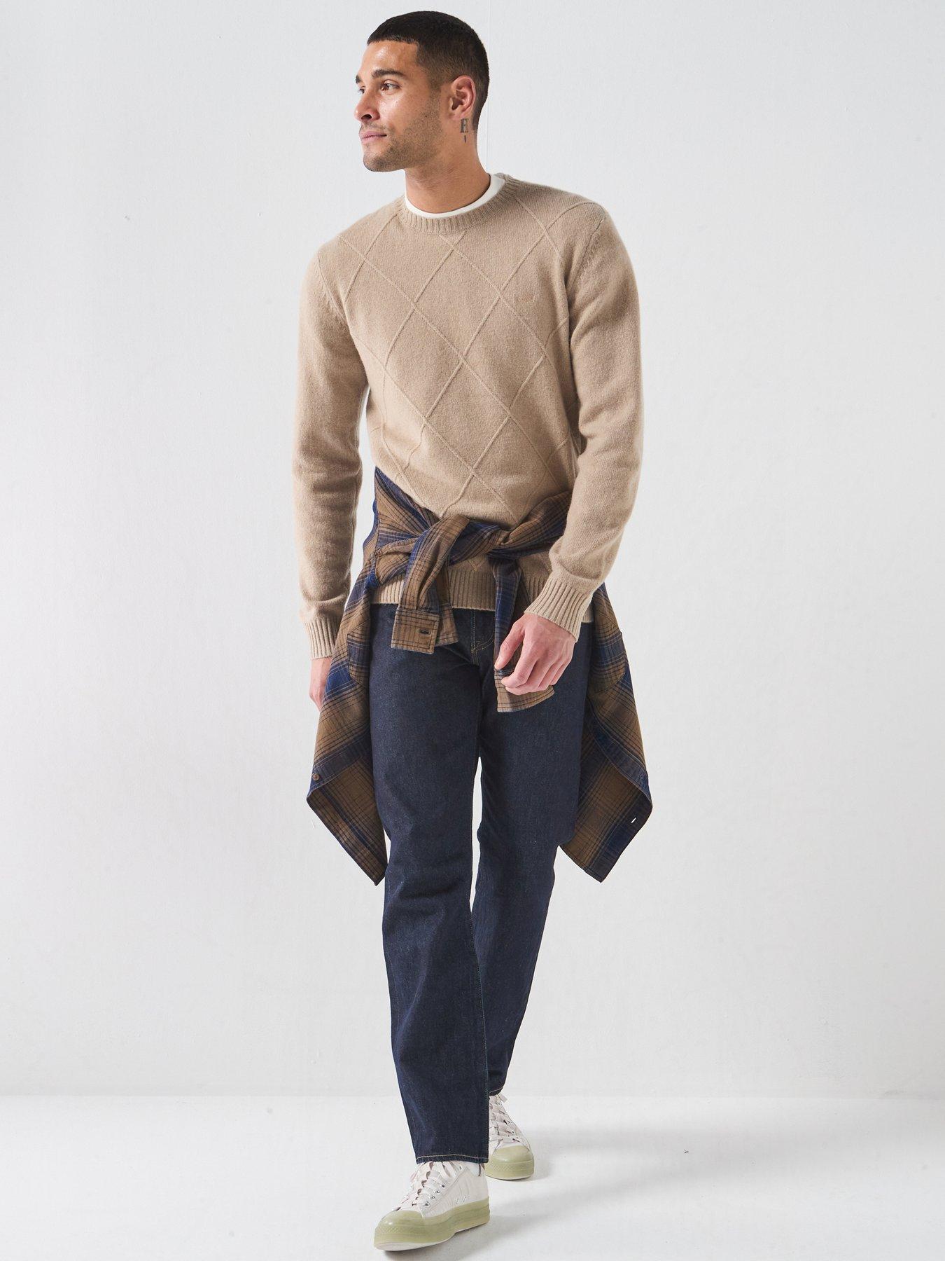 Image 3 of 6 of Levi's Original Housemark Knitted Jumper - Beige