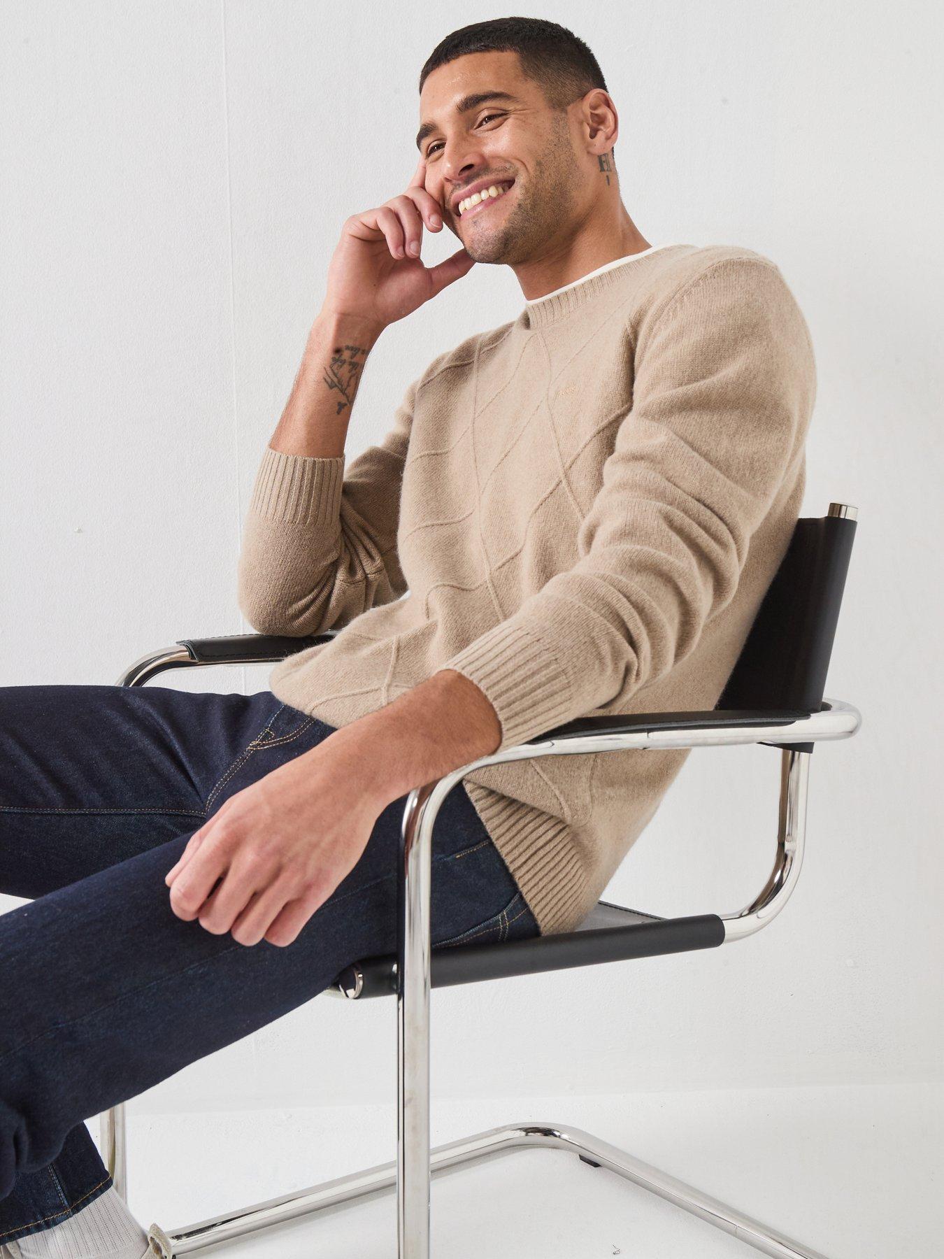 Image 4 of 6 of Levi's Original Housemark Knitted Jumper - Beige