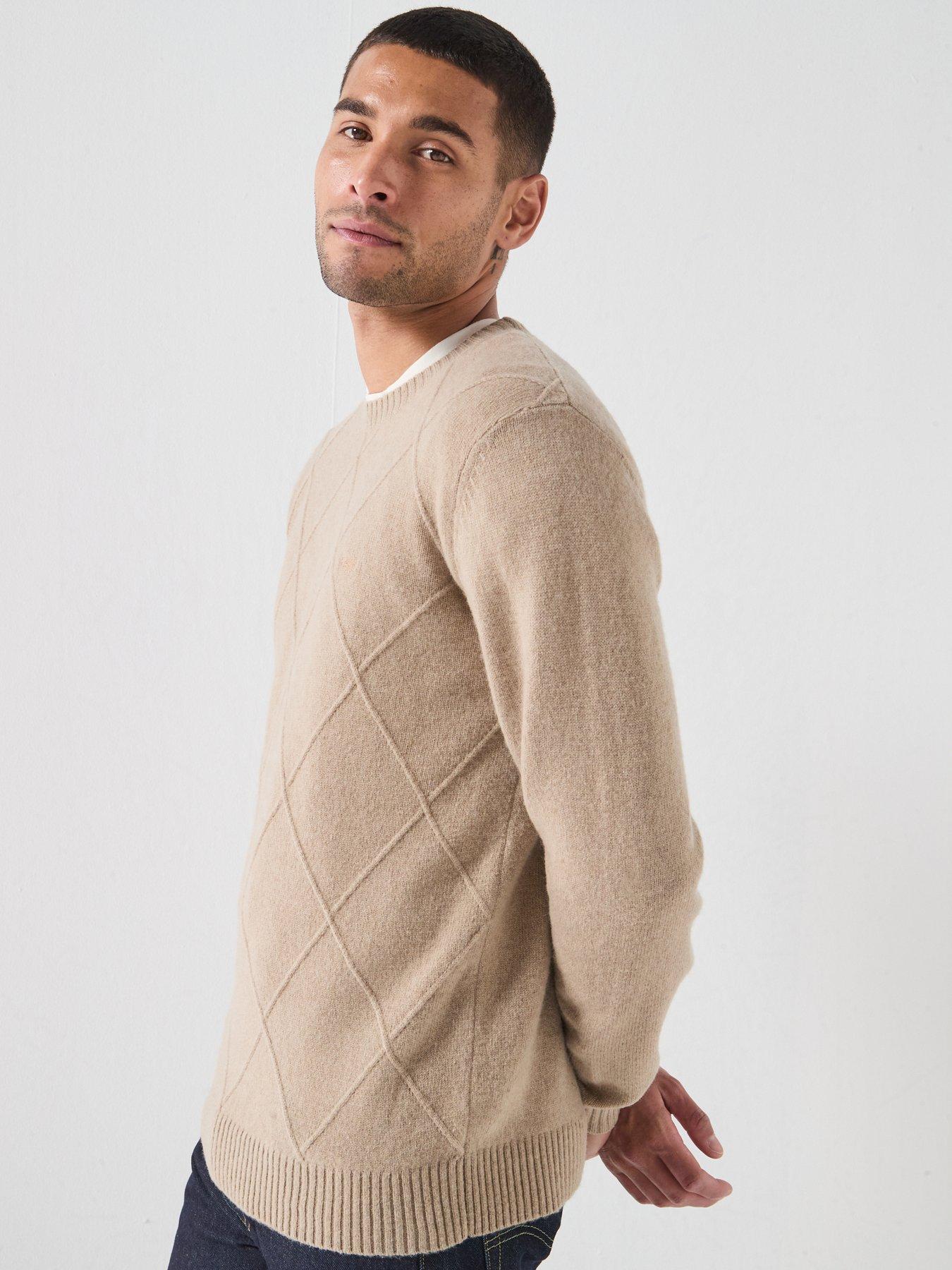Image 6 of 6 of Levi's Original Housemark Knitted Jumper - Beige