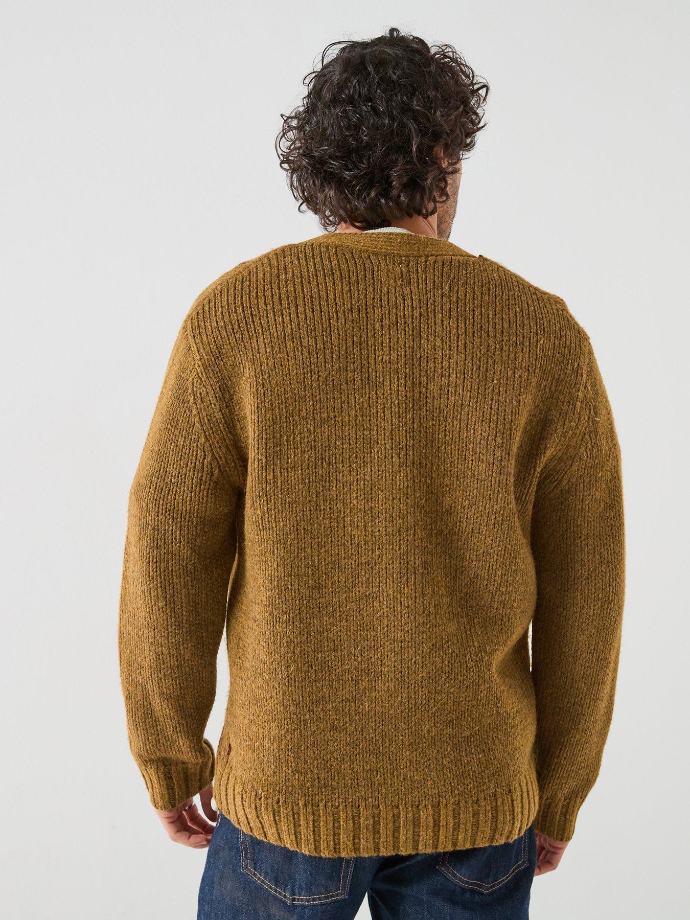 Image 2 of 6 of Levi's Levi's Mammoth Knitted Cardigan - Brown