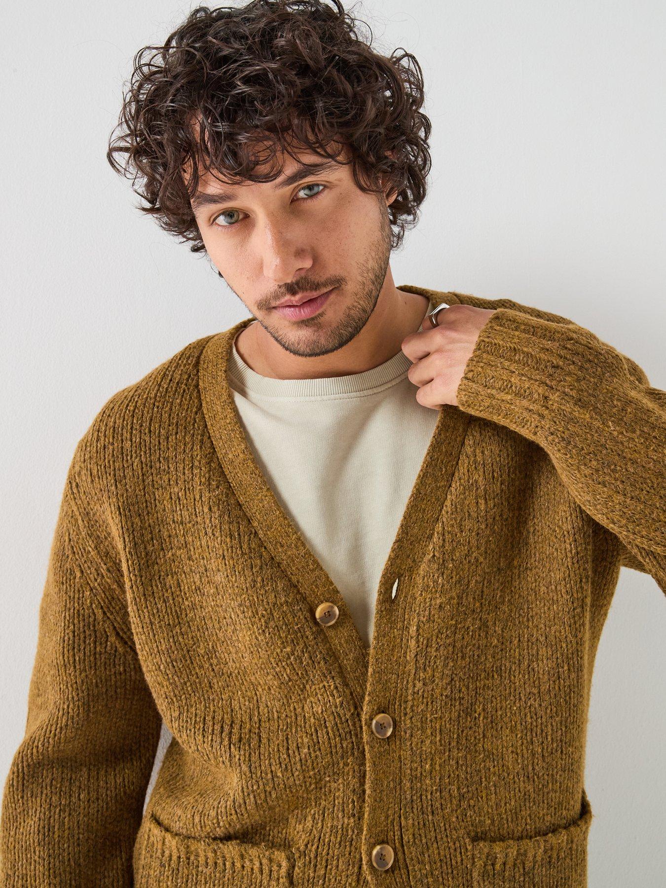 Image 4 of 6 of Levi's Levi's Mammoth Knitted Cardigan - Brown