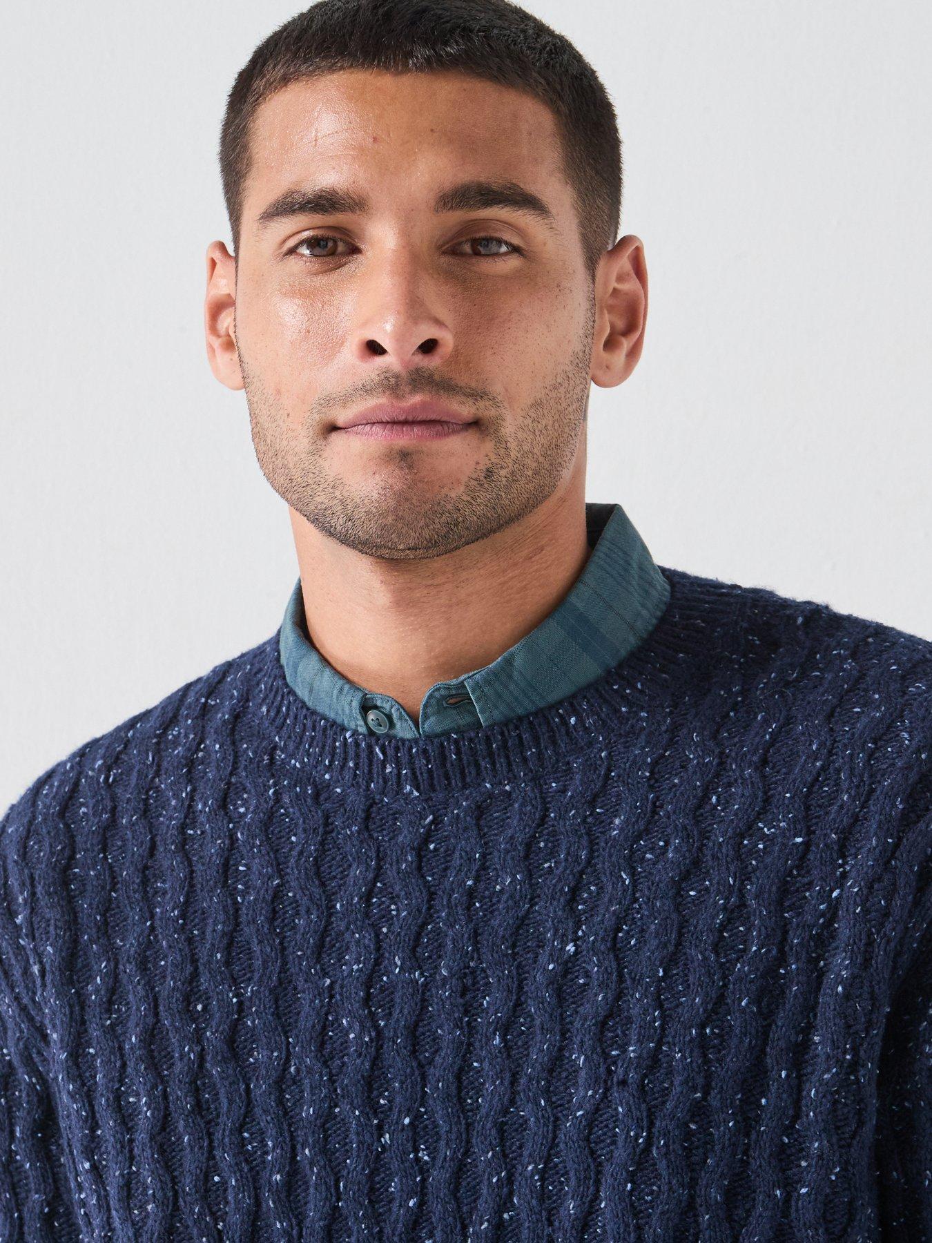 Image 6 of 6 of Levi's Presidio Knitted Crew Neck Jumper - Navy