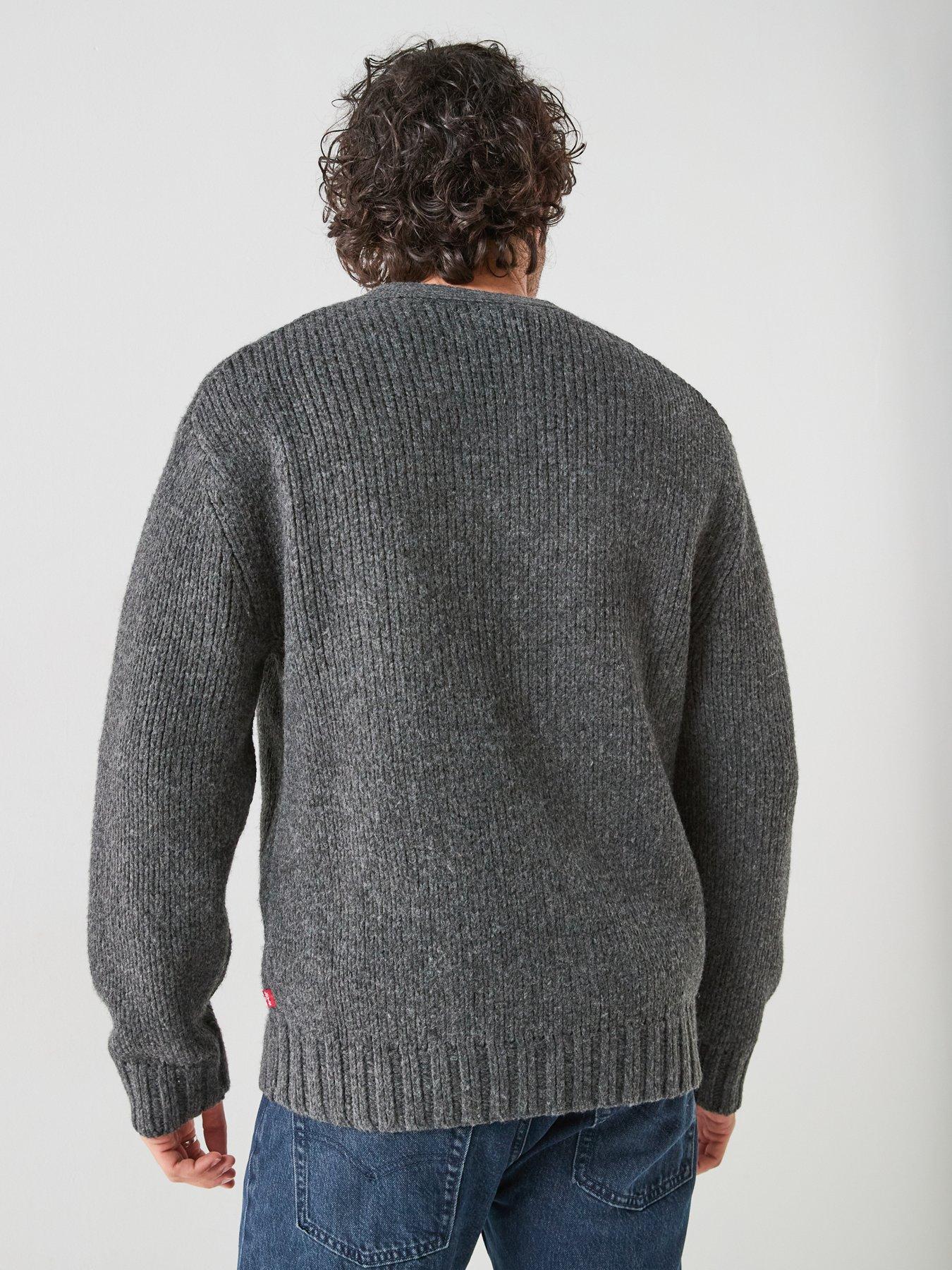 Image 2 of 6 of Levi's Levi's Mammoth Knitted Cardigan - Black
