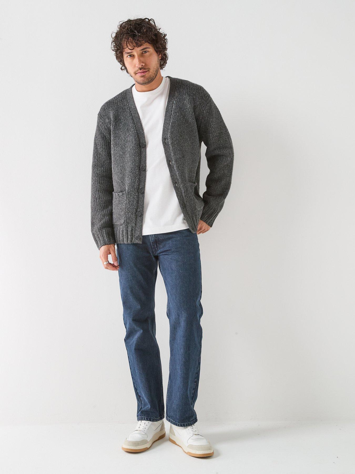 Image 3 of 6 of Levi's Levi's Mammoth Knitted Cardigan - Black