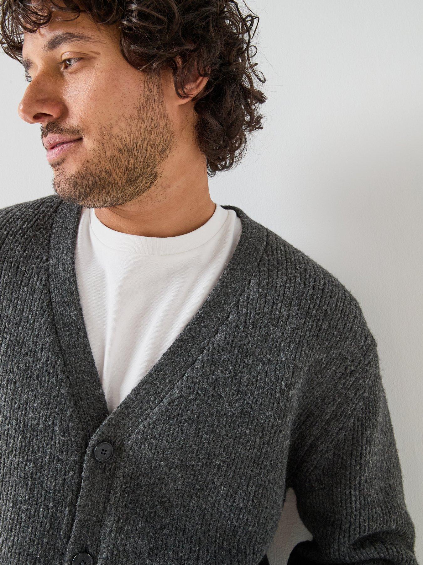 Image 4 of 6 of Levi's Levi's Mammoth Knitted Cardigan - Black