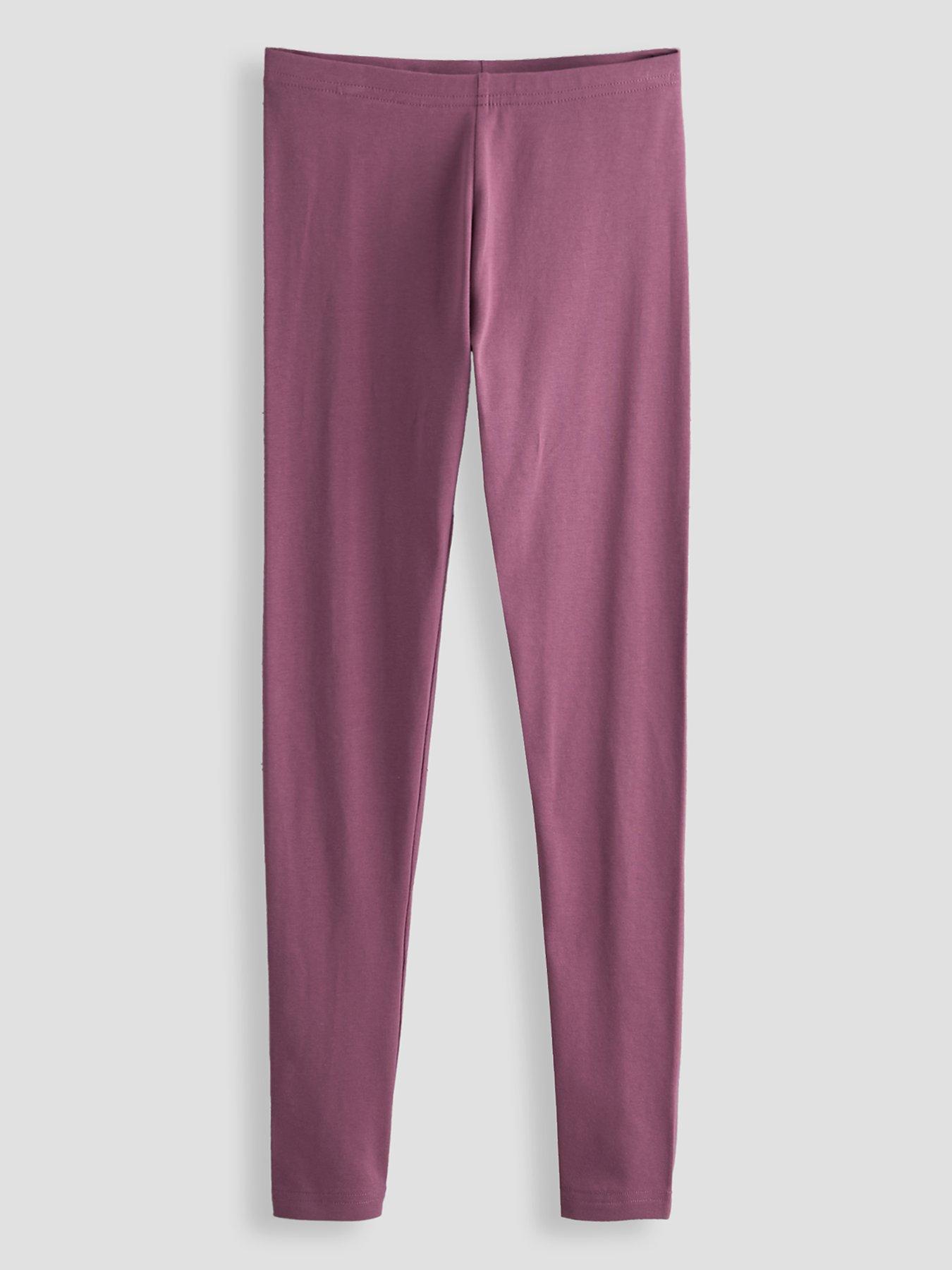Image 2 of 5 of The Very Collection Girls 5 Pack Basic Leggings