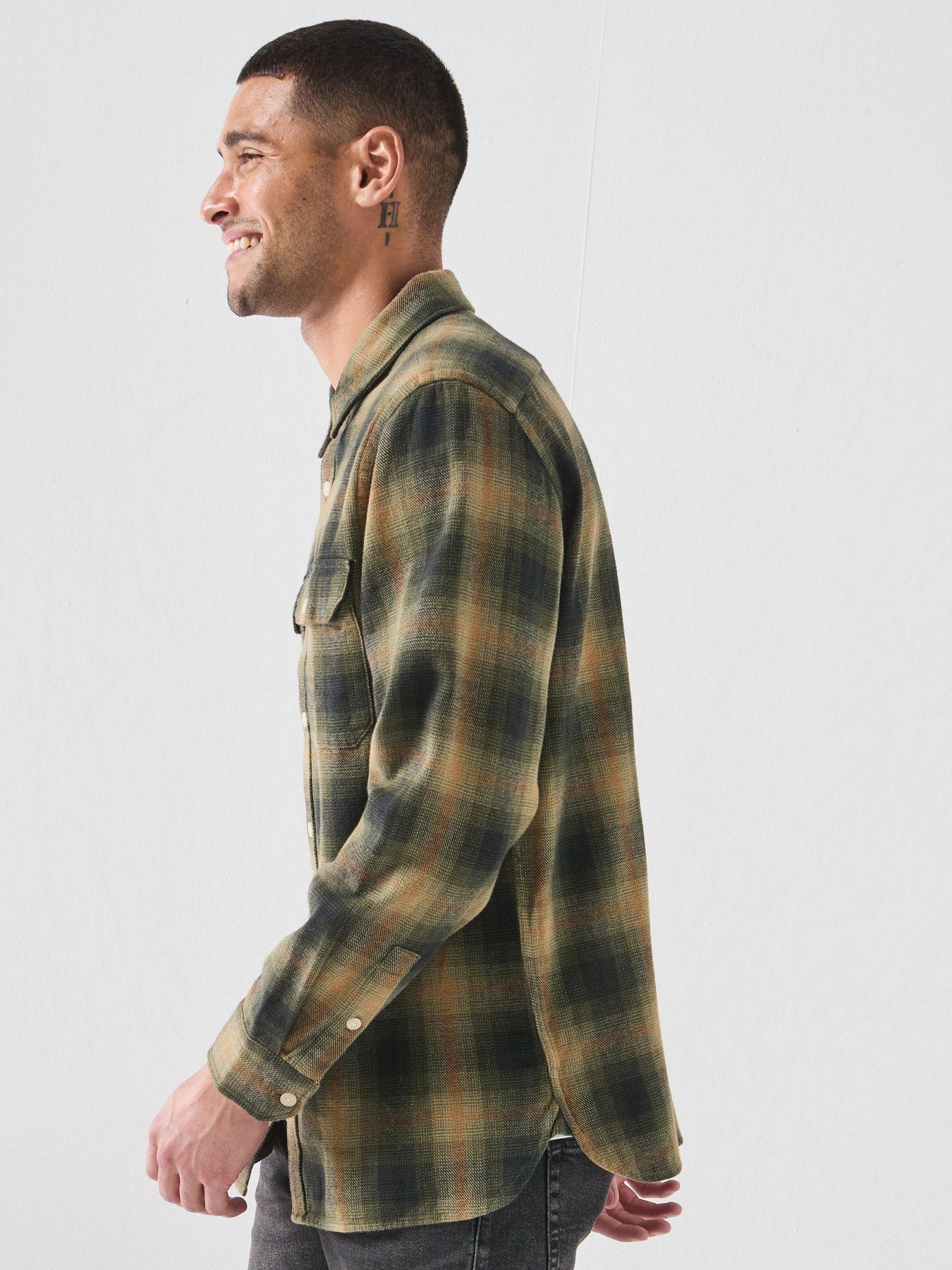 Image 5 of 6 of Levi's Jackson Worker Cotton Flannel Overshirt - Multi