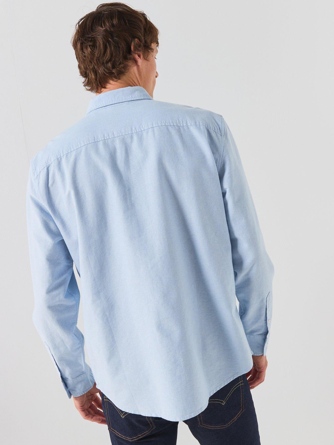 Image 2 of 6 of Levi's Authentic Button Down Long Sleeve Shirt - Light Blue