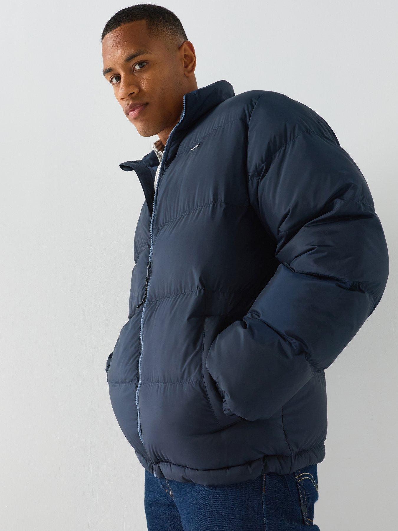 Levi's Men's Piedmont Short Padded Puffer Jacket - Navy