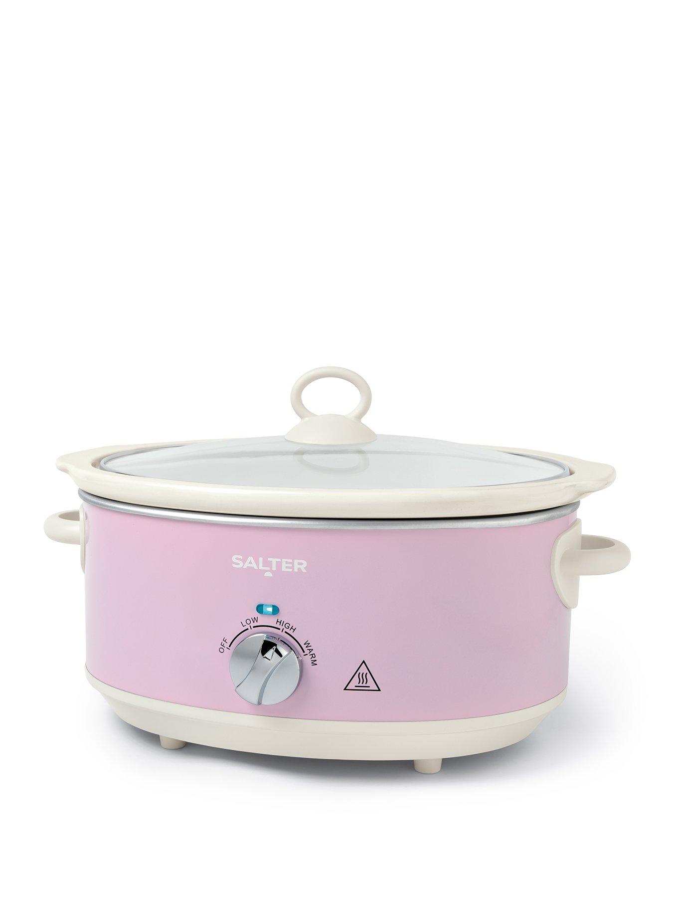 Salter RETRO PINK 6.5L SLOW COOKER