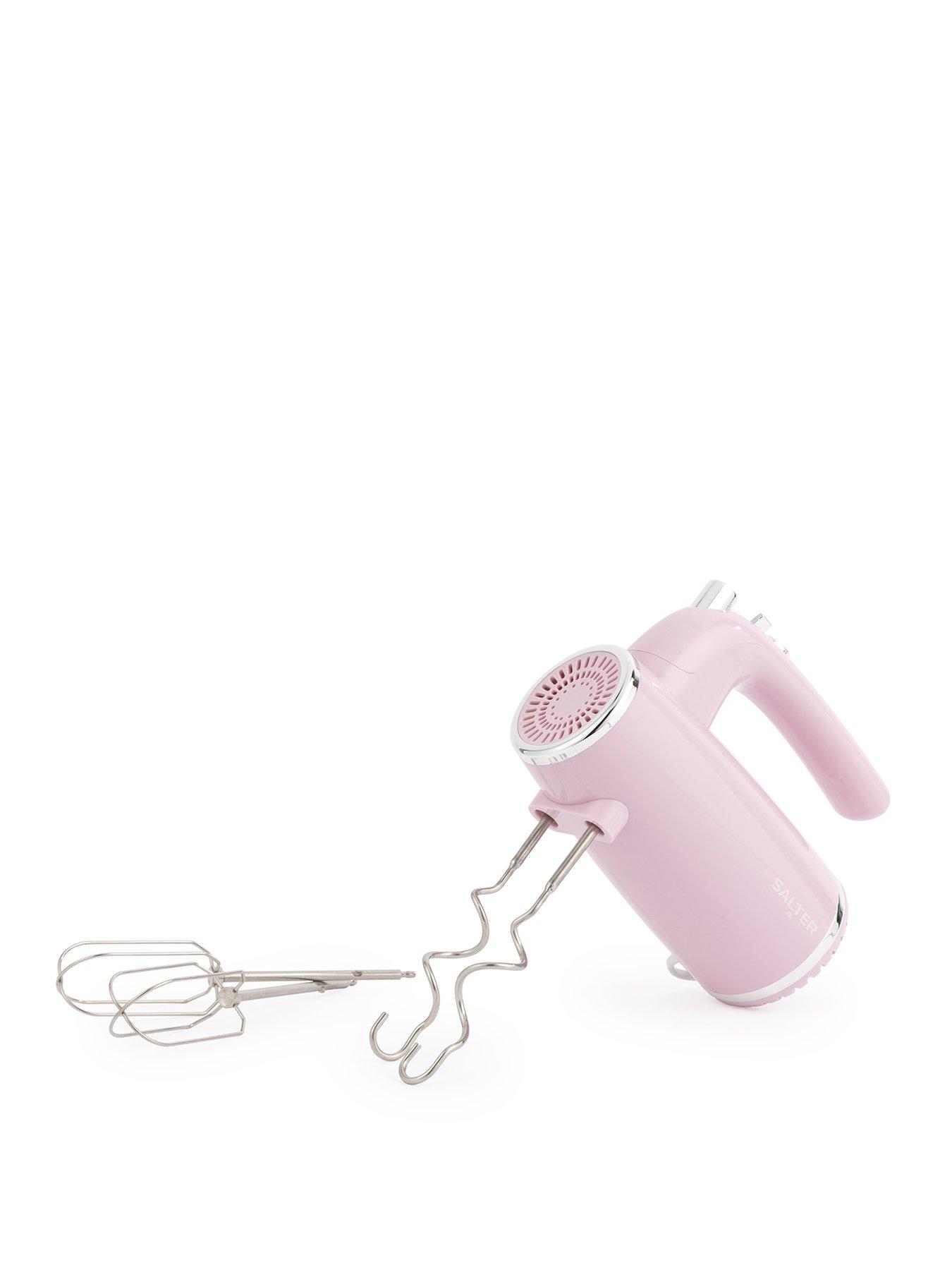 Salter RETRO HAND MIXER - PINK
