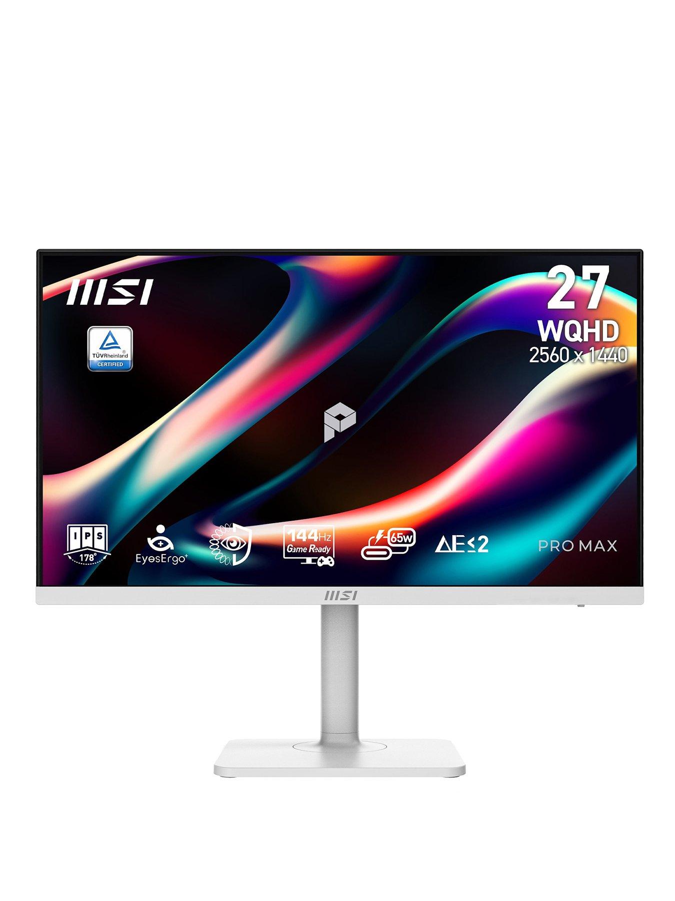 Msi Pro Max 271Qphw E14 24" Wqhd 144Hz Ips Adaptive-Sync Hdr Ready Monitor