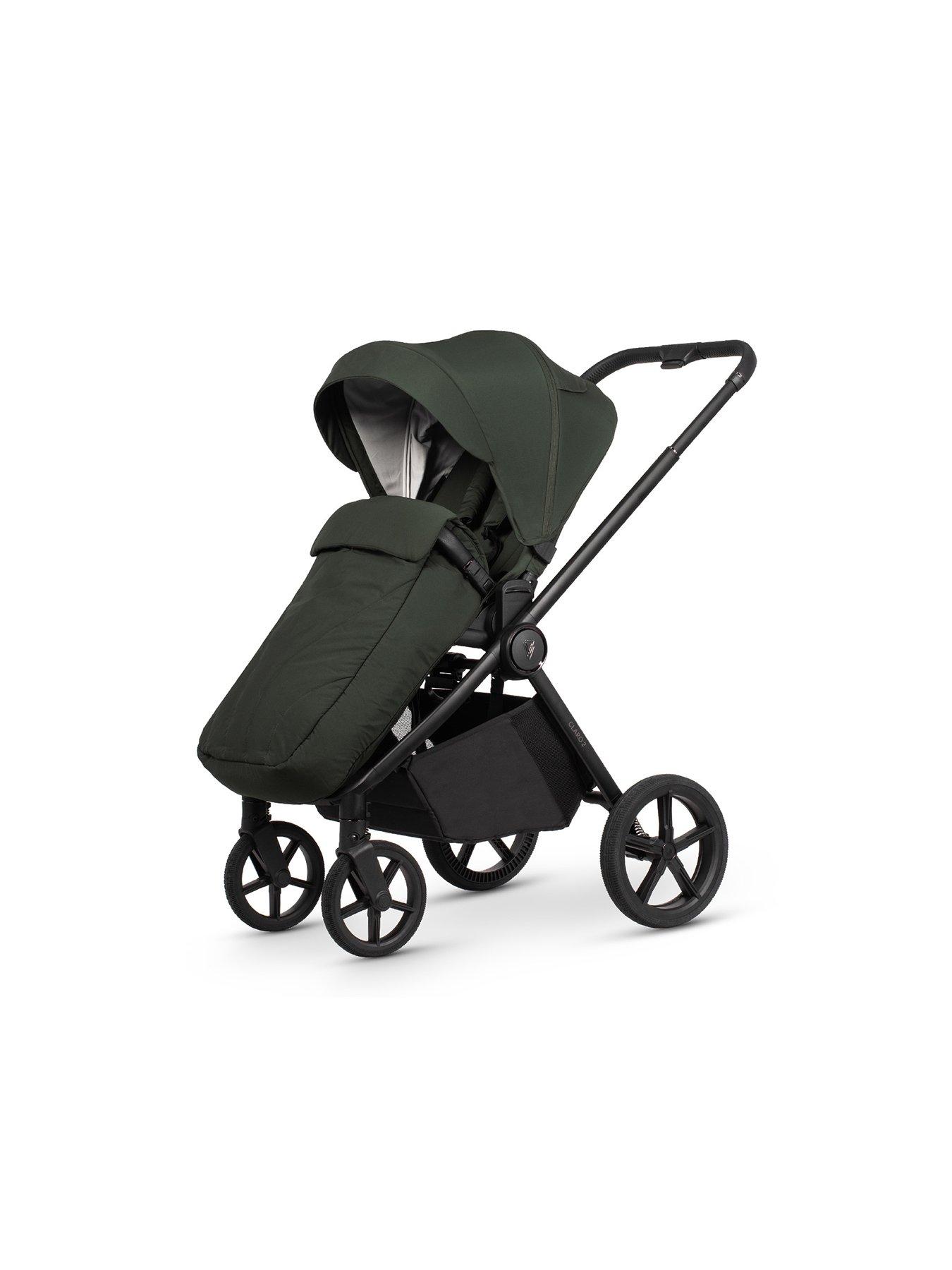 Image 4 of 7 of Venicci Claro 2 - 4in1 Pushchair Bundle Tiago Black Car Seat and 360 Base - Forest