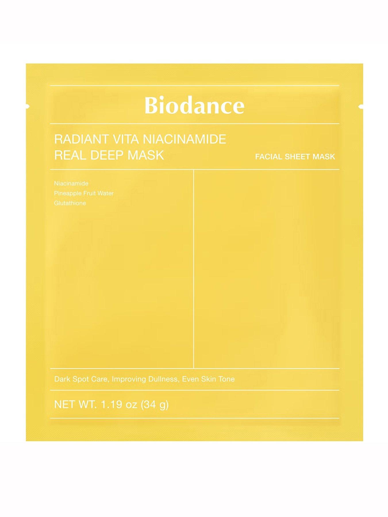 Biodance Radiant Vita Niacinamide Real Deep Mask (4 Pack)