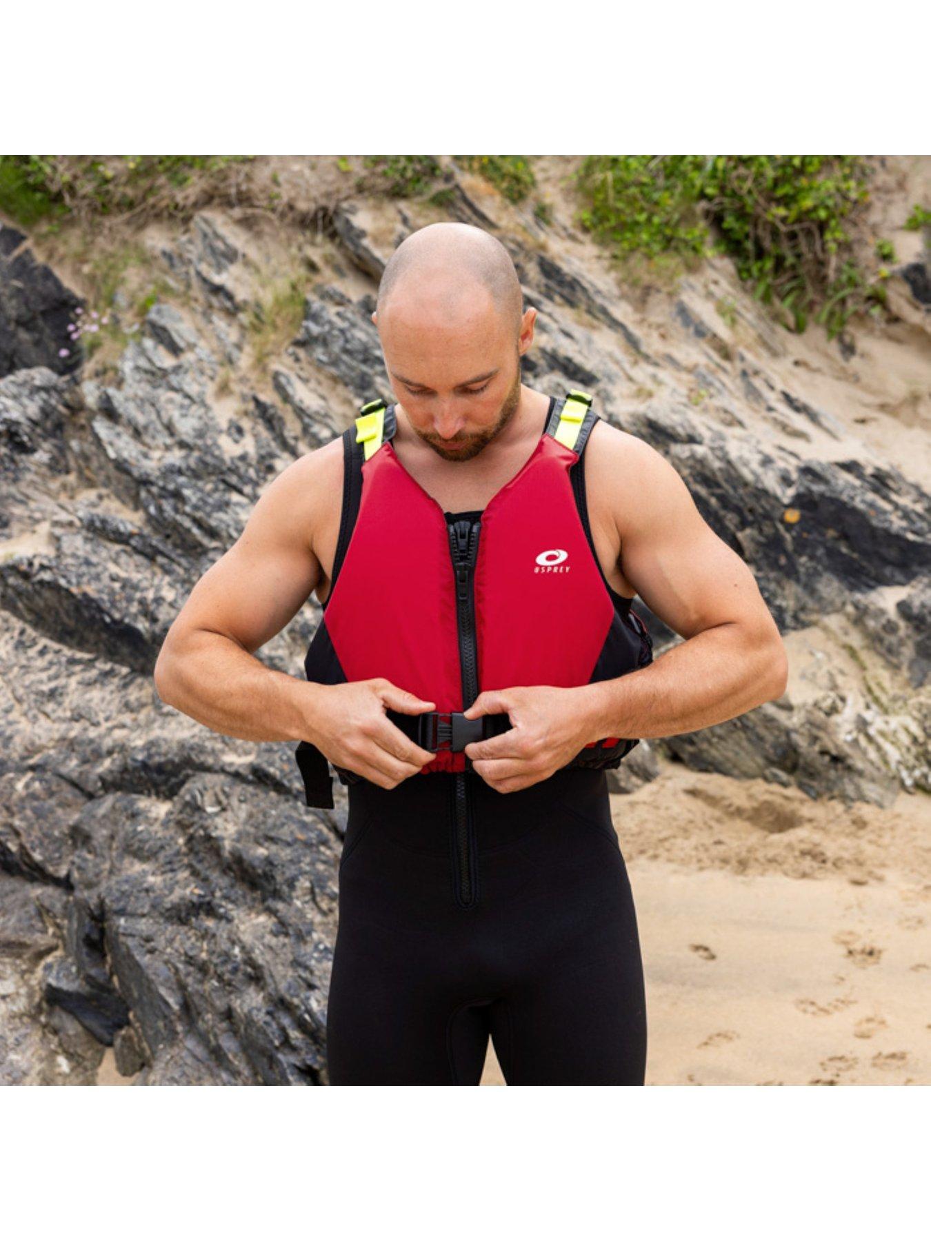 Image 3 of 6 of Osprey Action Sports Adult 50N Buoyancy Aid Jacket - Adjustable Watersports PFD for Kayaking, Canoeing & Paddleboarding